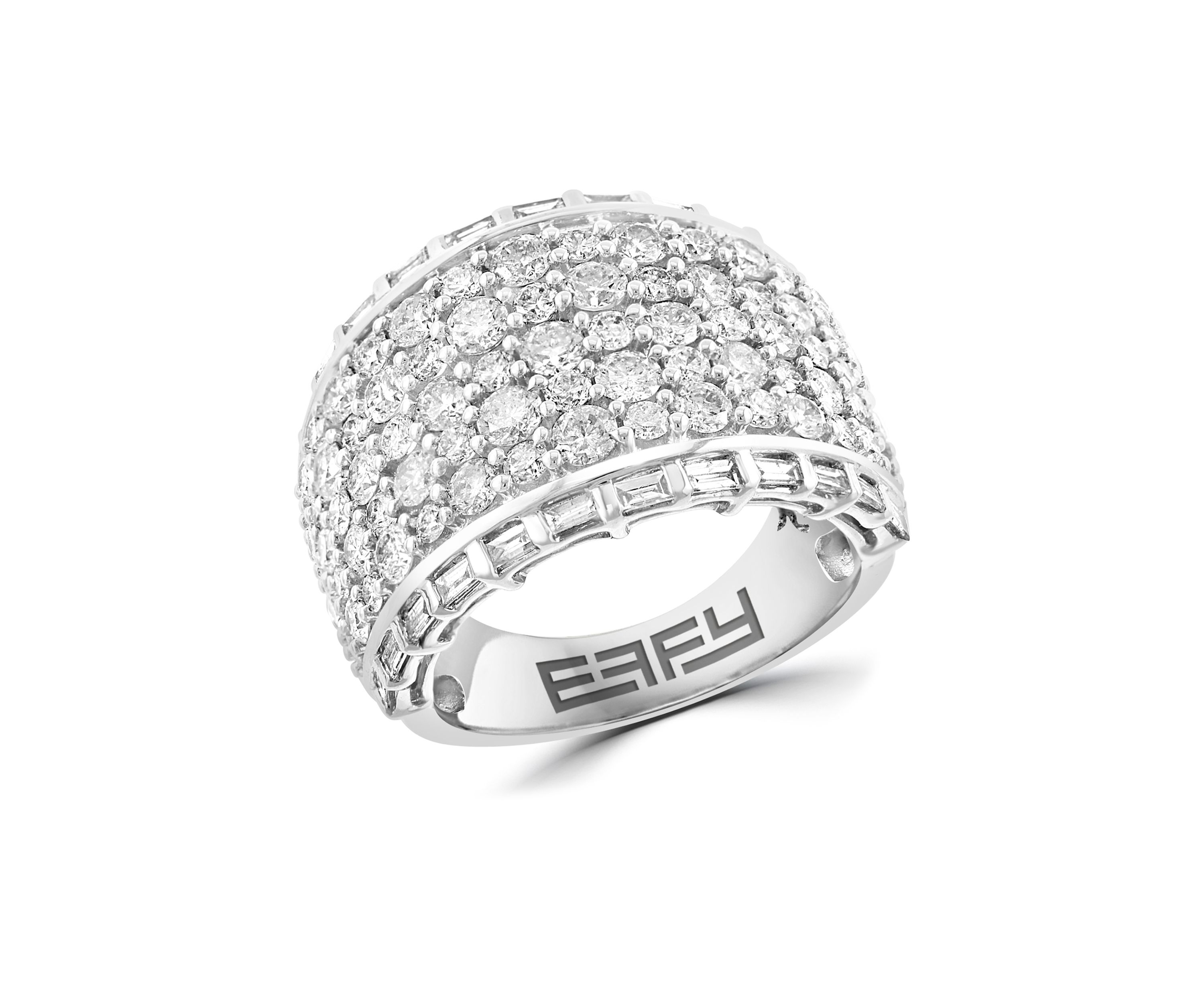 Lab Grown Diamond Ring in 14K White Gold
