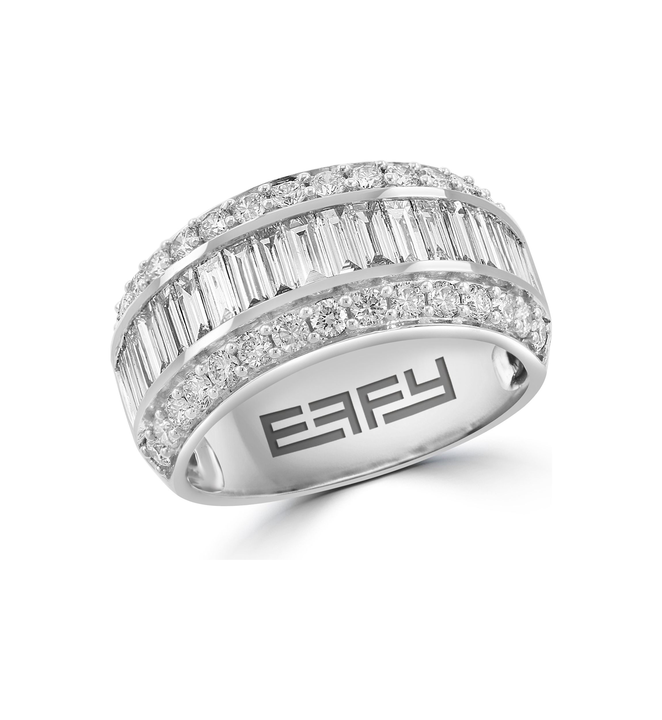 Lab Grown Diamond Ring in 14K White Gold
