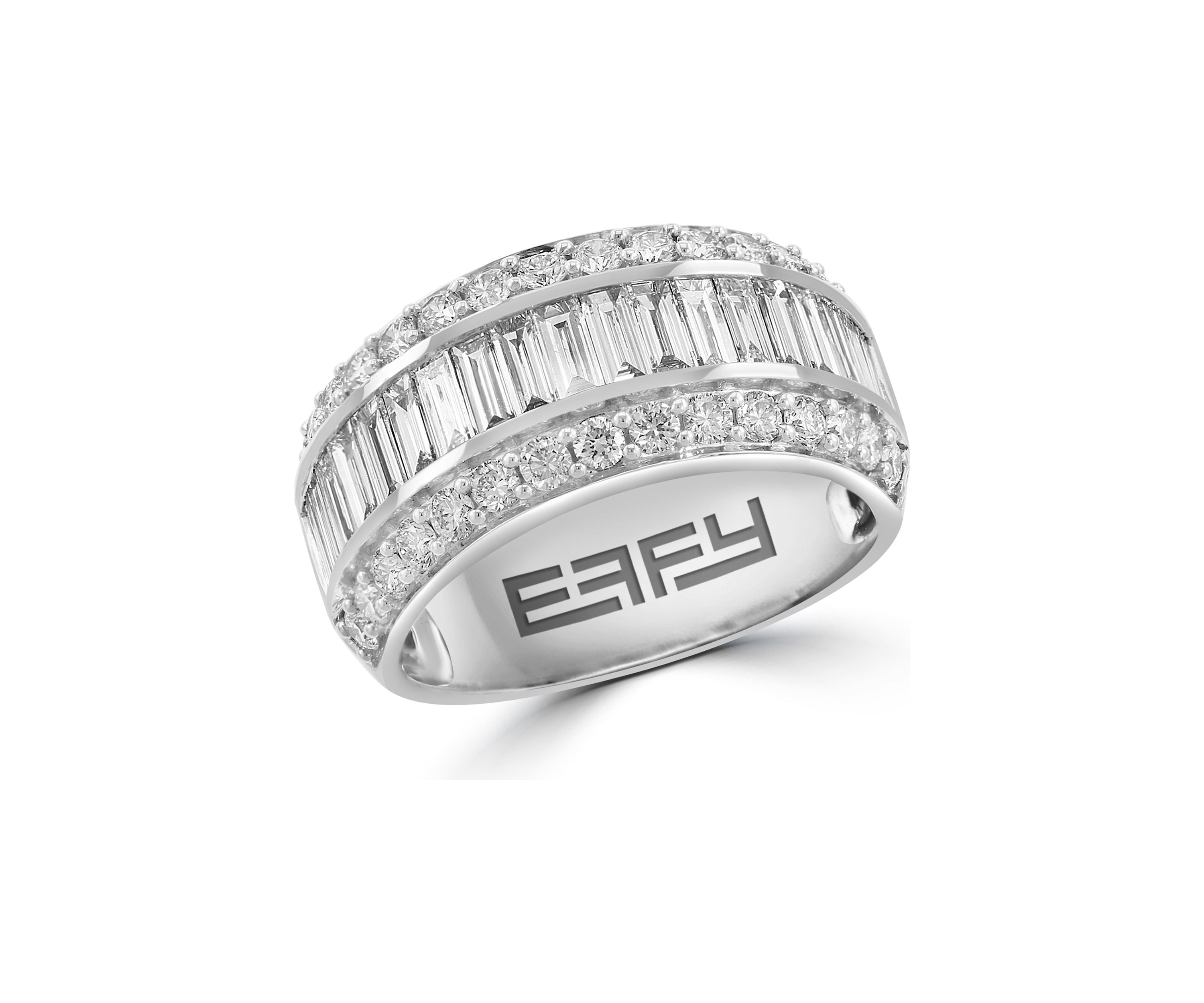 Lab Grown Diamond Ring in 14K White Gold