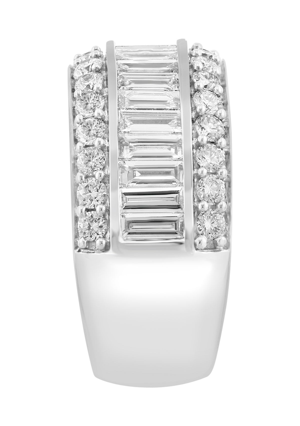 Lab Grown Diamond Ring in 14K White Gold