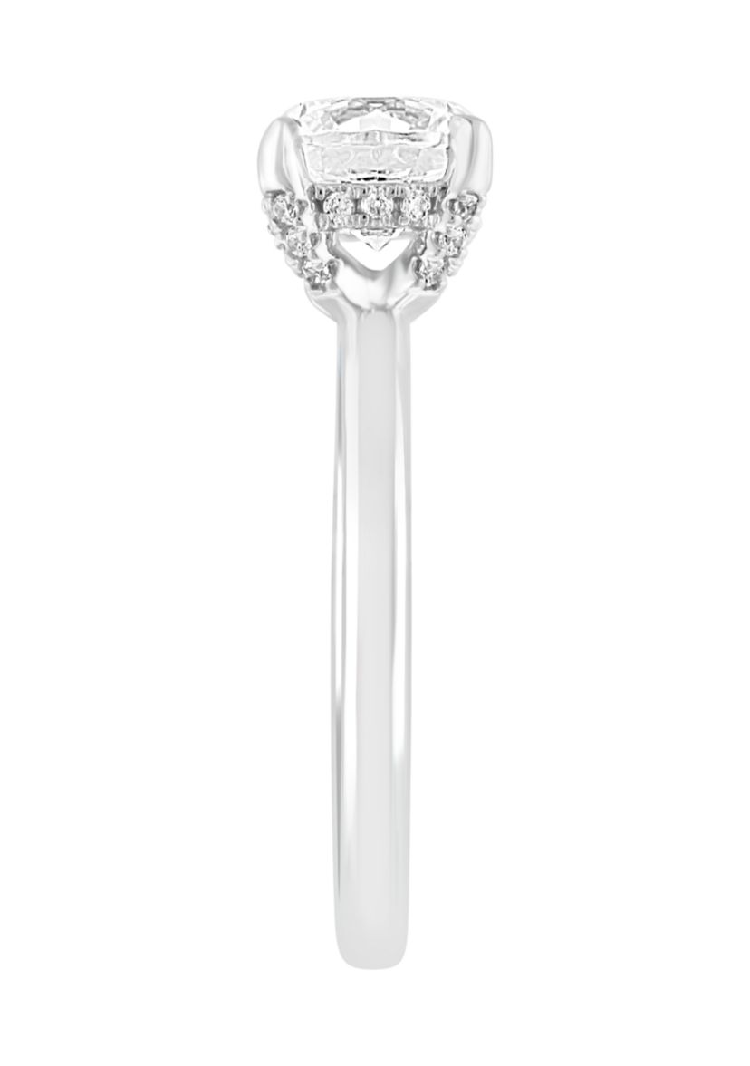 1.59 ct. t.w. Lab-Created Diamond Solitaire Ring in 14K White Gold