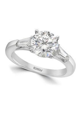 Effy 2.45 Ct. T.w. Lab Created Diamond Ring In 14K White Gold