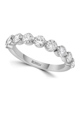 Effy 1.52 Ct. T.w. Lab Created Diamond Band Ring In 14K White Gold