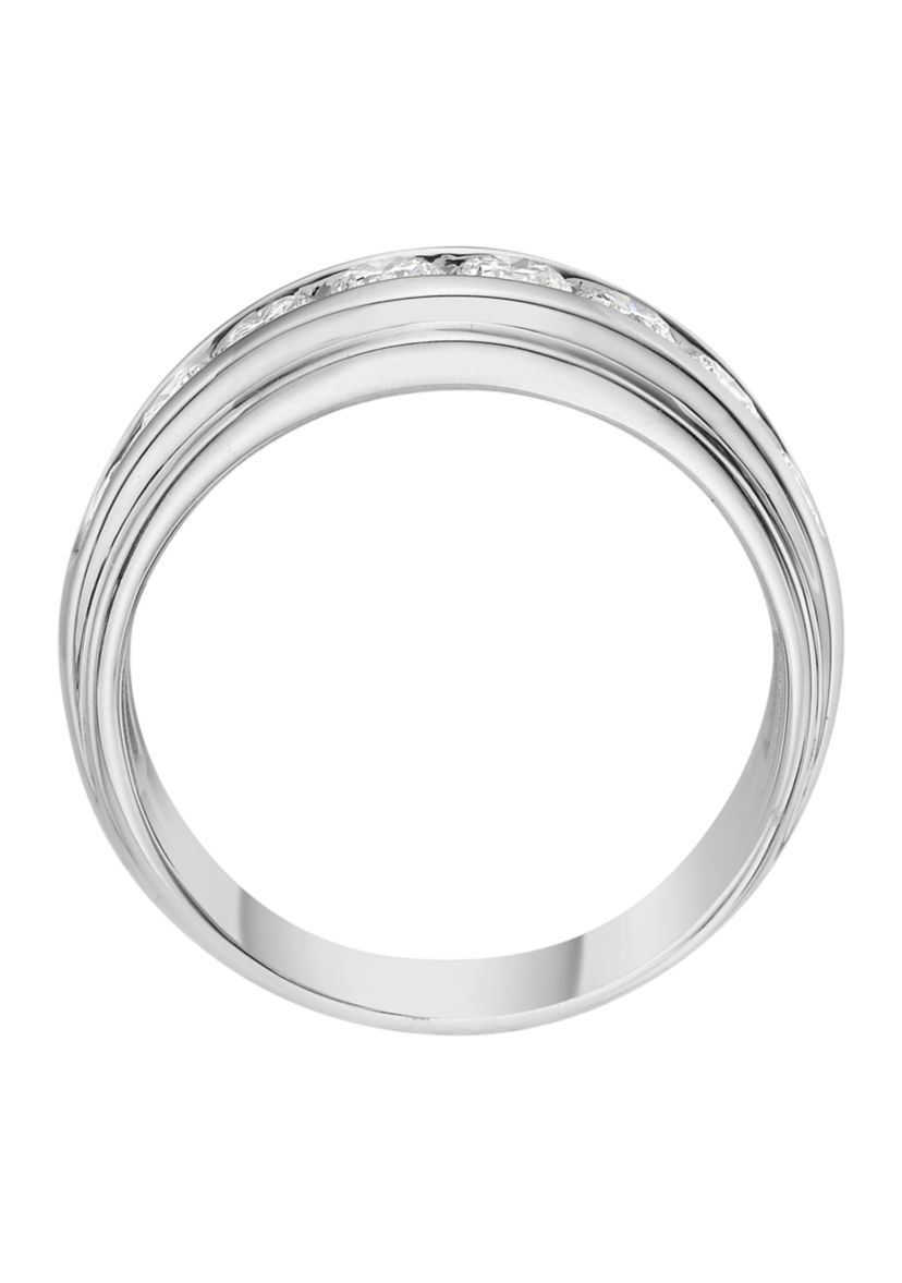 1.57 ct. t.w. Lab Created Diamond Band Ring in 14K White Gold