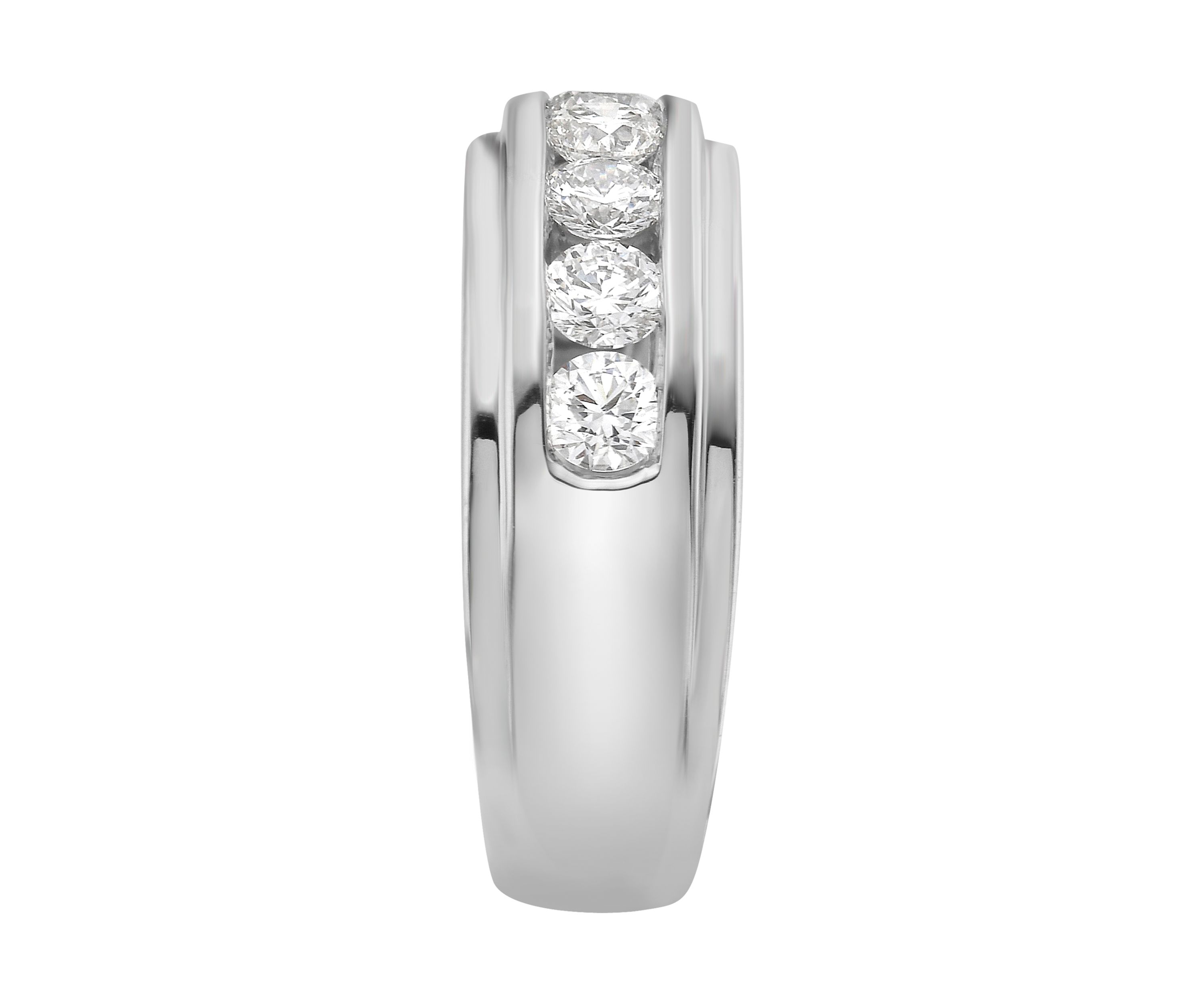 1.57 ct. t.w. Lab Created Diamond Band Ring in 14K White Gold