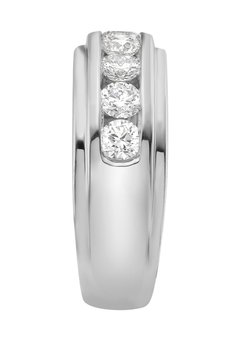 1.57 ct. t.w. Lab Created Diamond Band Ring in 14K White Gold