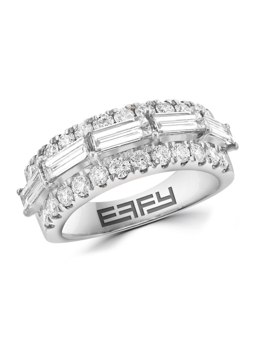 Lab Grown Diamond Ring in 14K White Gold