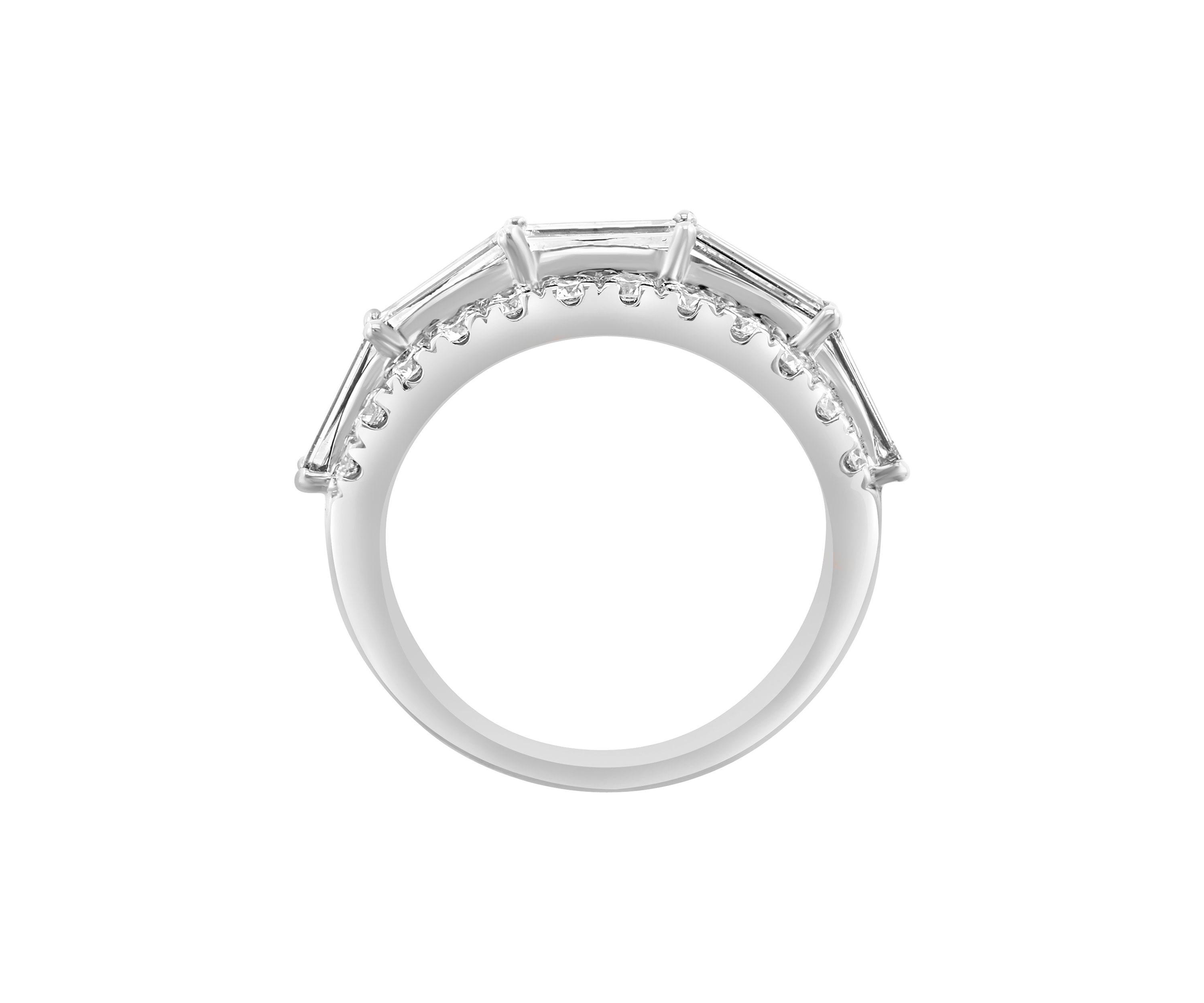 Lab Grown Diamond Ring in 14K White Gold