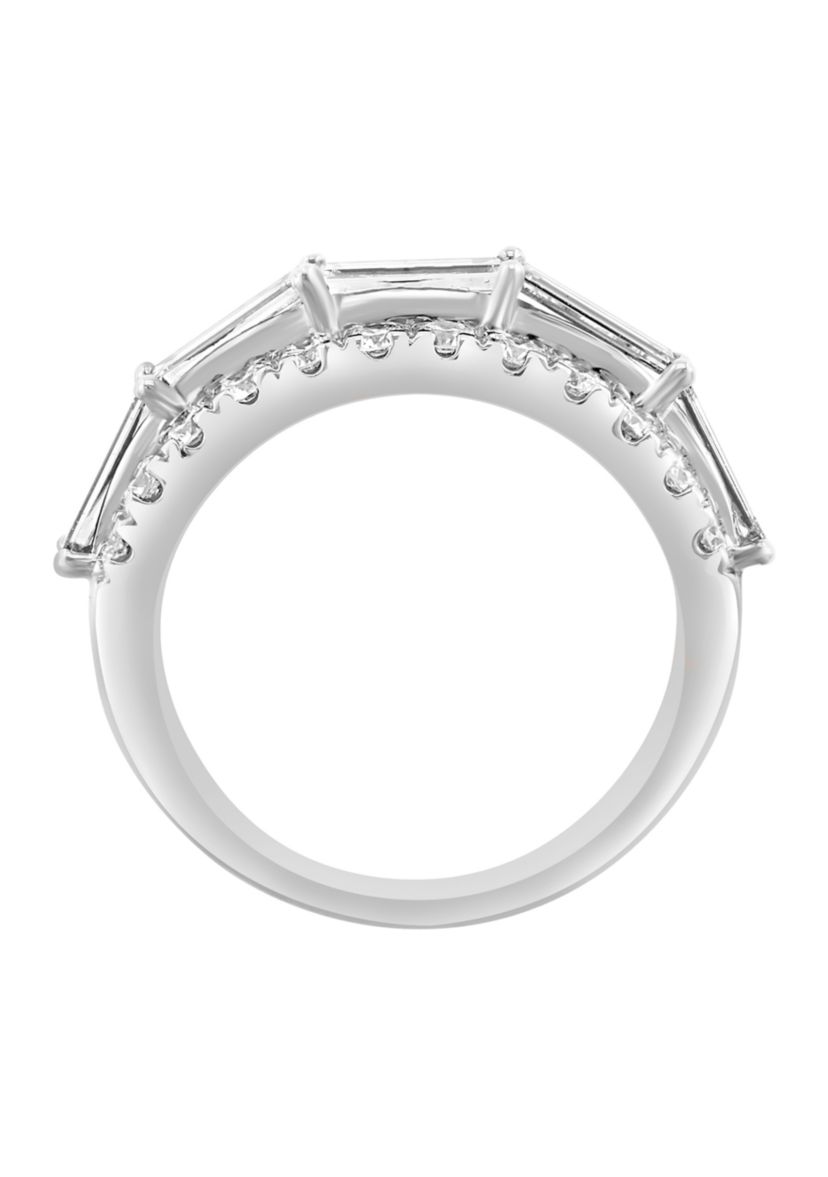 Lab Grown Diamond Ring in 14K White Gold
