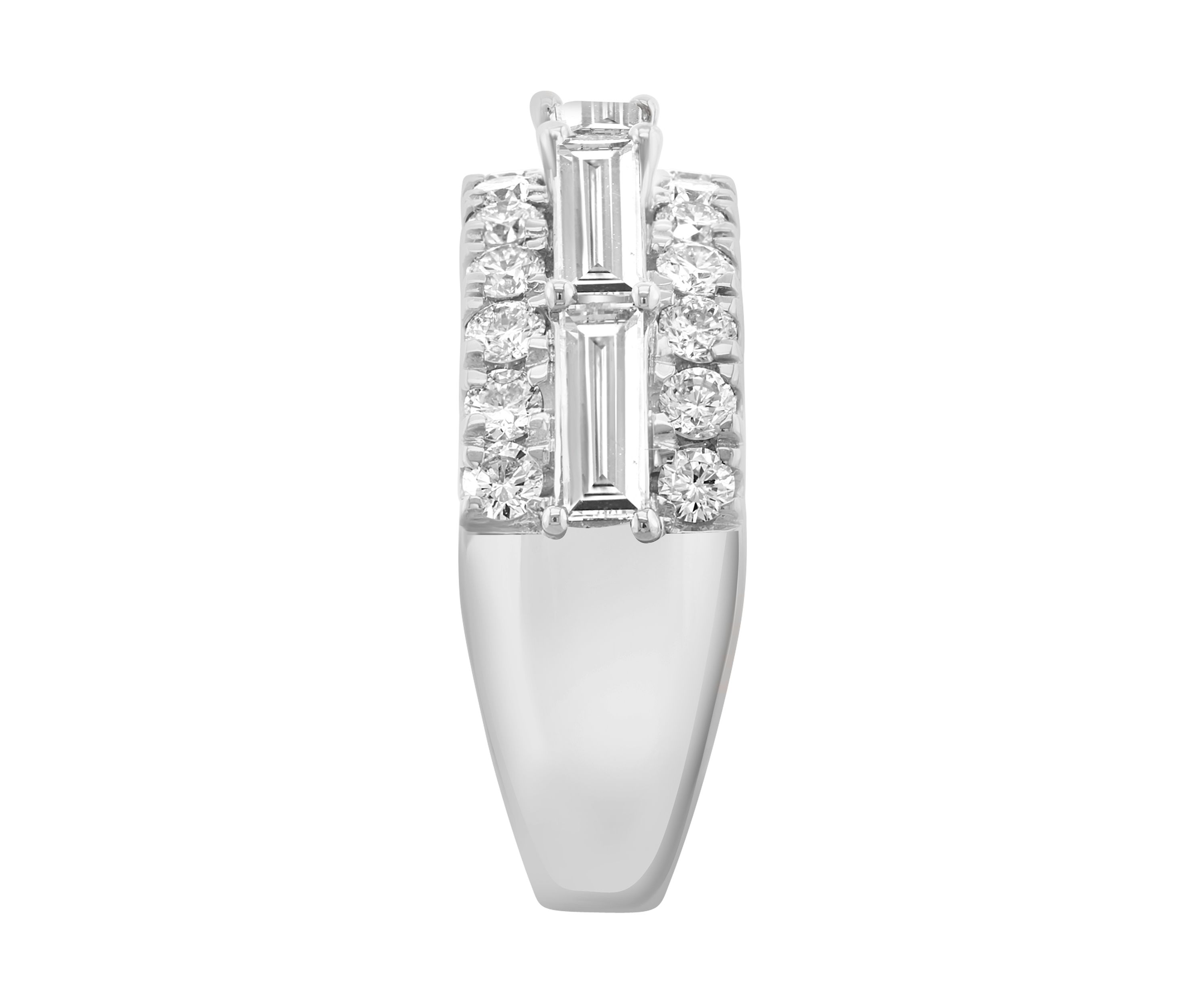 Lab Grown Diamond Ring in 14K White Gold