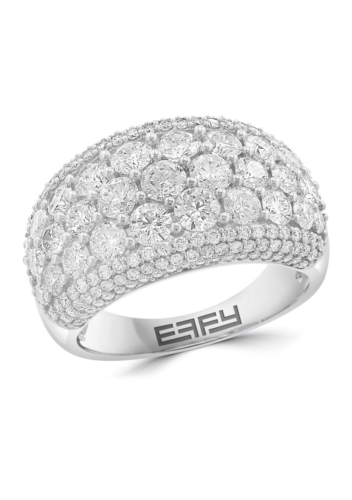 Lab Grown Diamond Ring in 14K White Gold