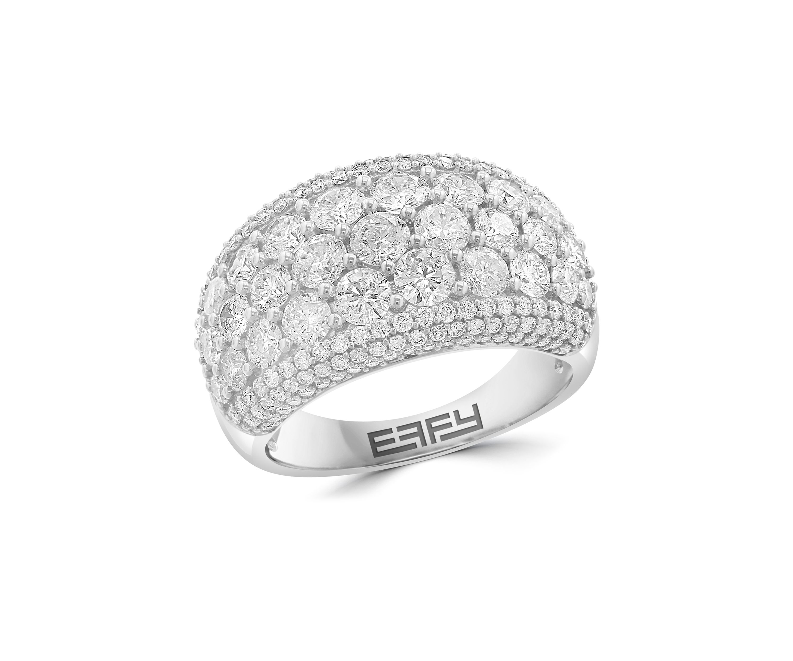 Lab Grown Diamond Ring in 14K White Gold