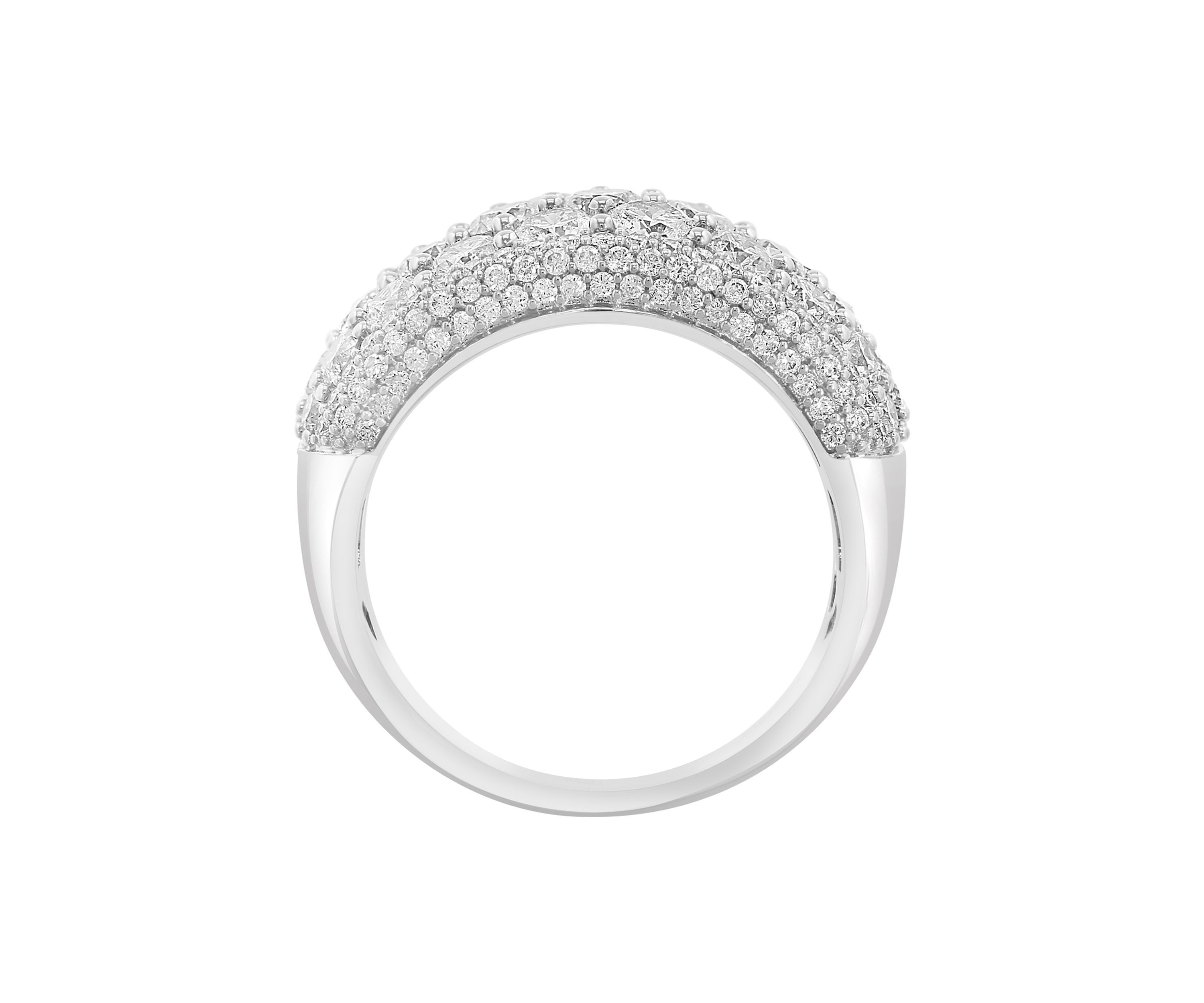 Lab Grown Diamond Ring in 14K White Gold