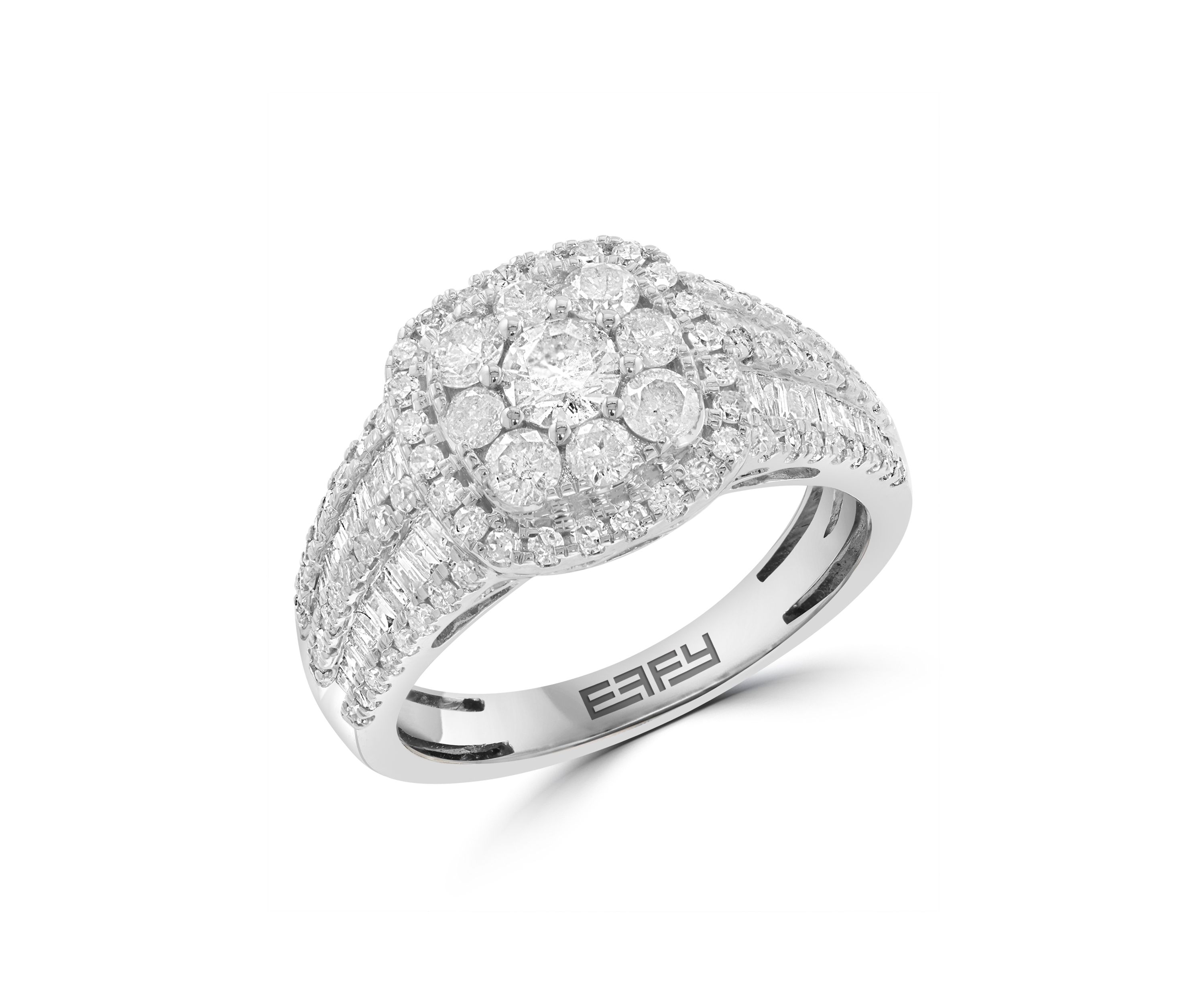 1.5 ct. t.w. Lab Grown Diamond Ring in Sterling Silver