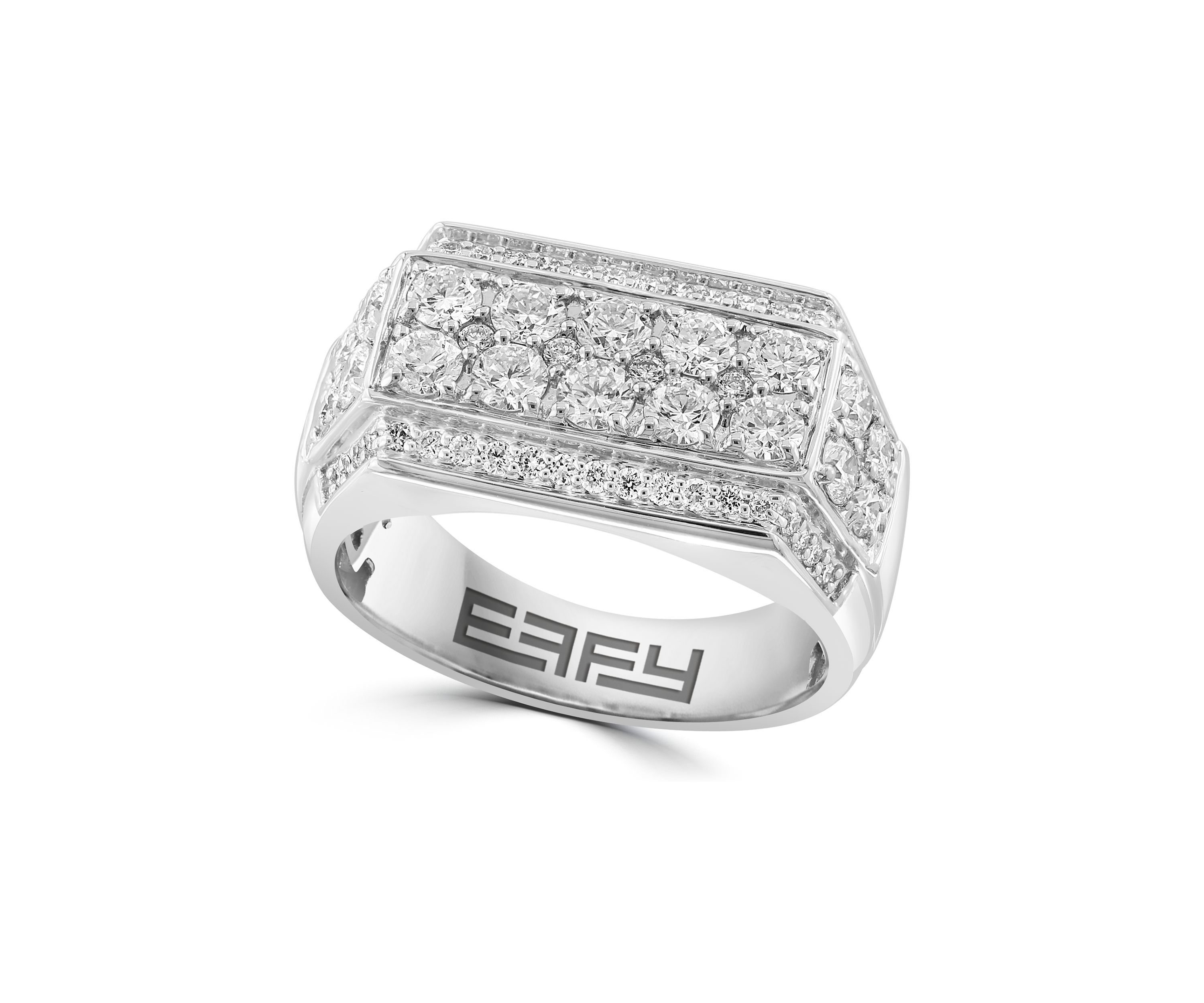 Lab Created Diamond Ring in 14K White Gold