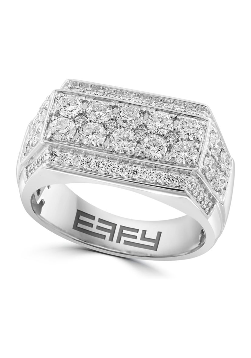Lab Created Diamond Ring in 14K White Gold