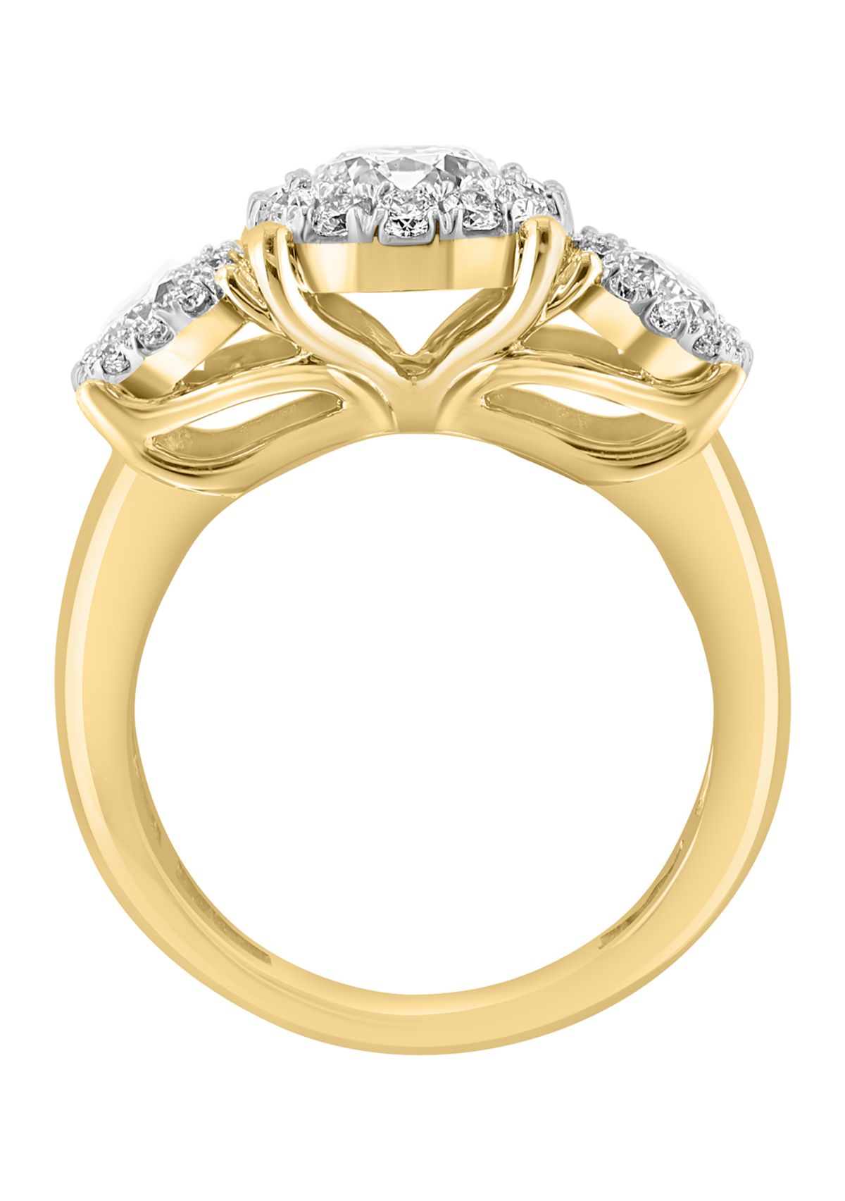 2.89 ct. t.w. Lab Grown Diamond Ring in 14K Yellow Gold