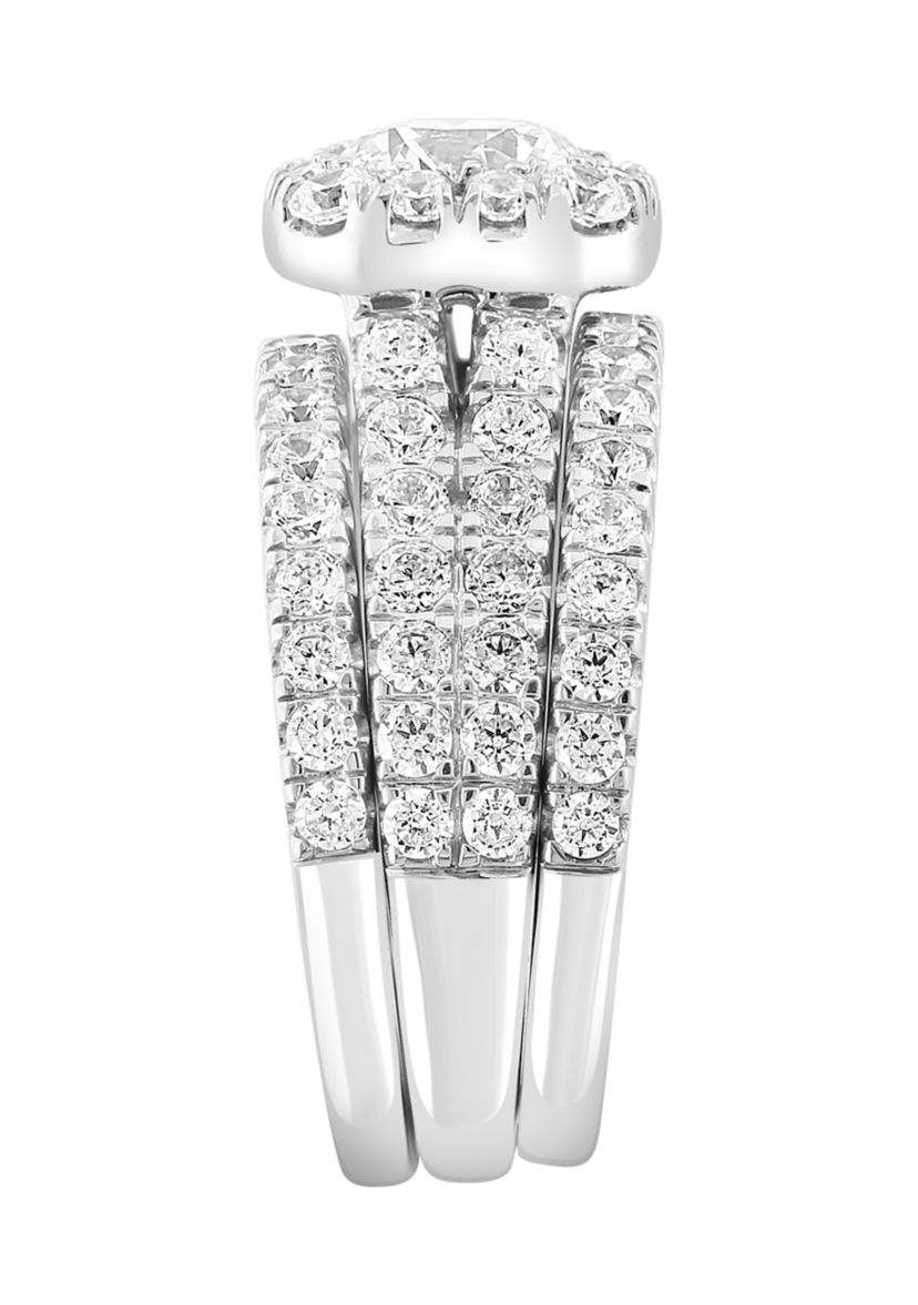 2.91 ct. t.w. Lab Grown Diamond Ring in 14K White Gold