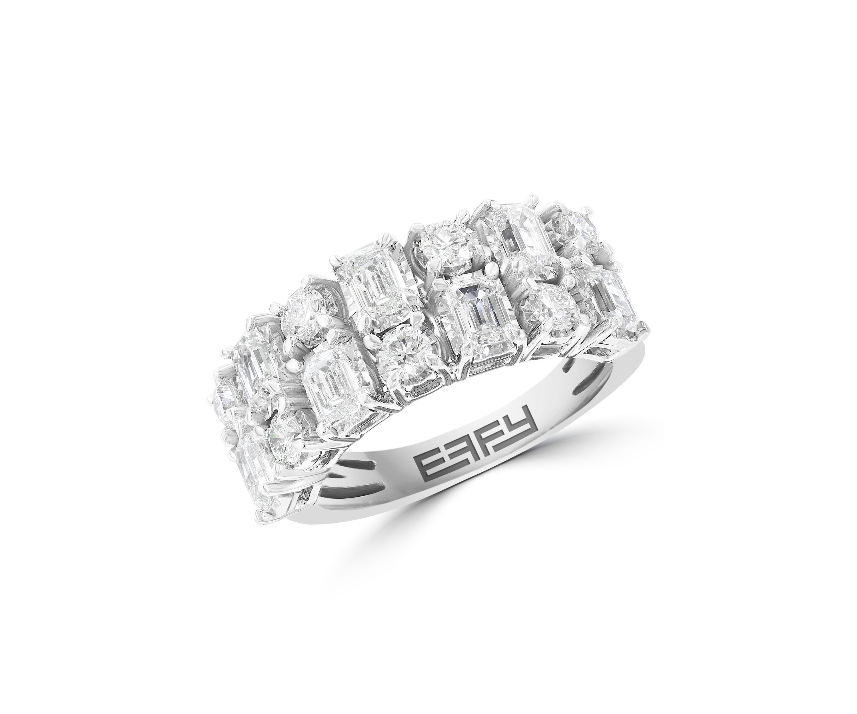 1.92 ct. t.w. Lab Grown Diamond Ring in 14K White Gold