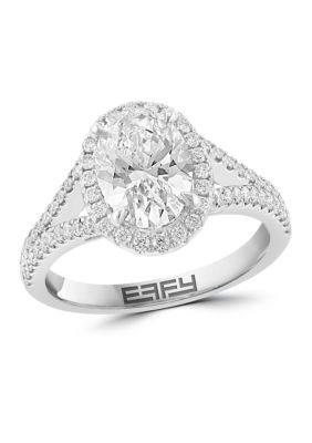 Effy 2.46 ct. t .w. Lab Grown Diamond Ring in 14K White Gold -  5400452WA0IT48HH3