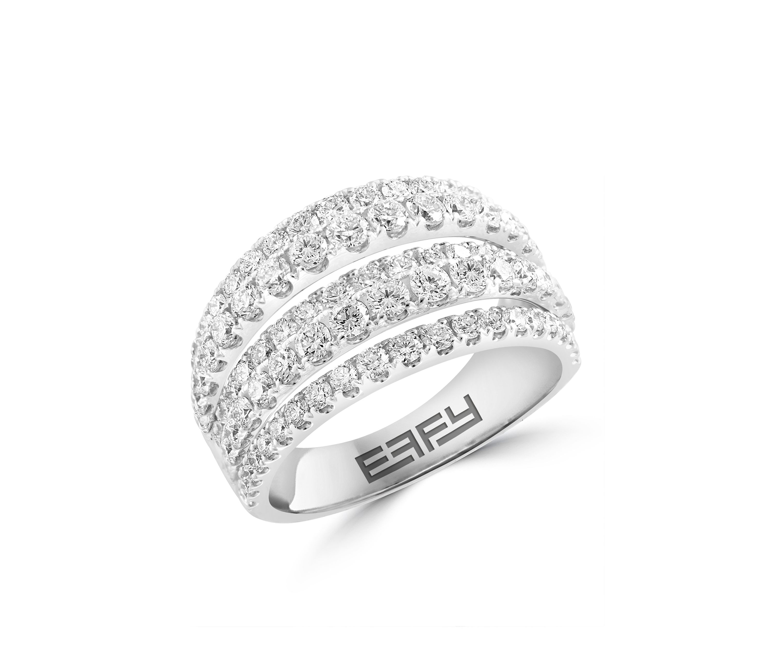 1.95 ct. t.w. Lab Grown Diamond Ring in 14K White Gold