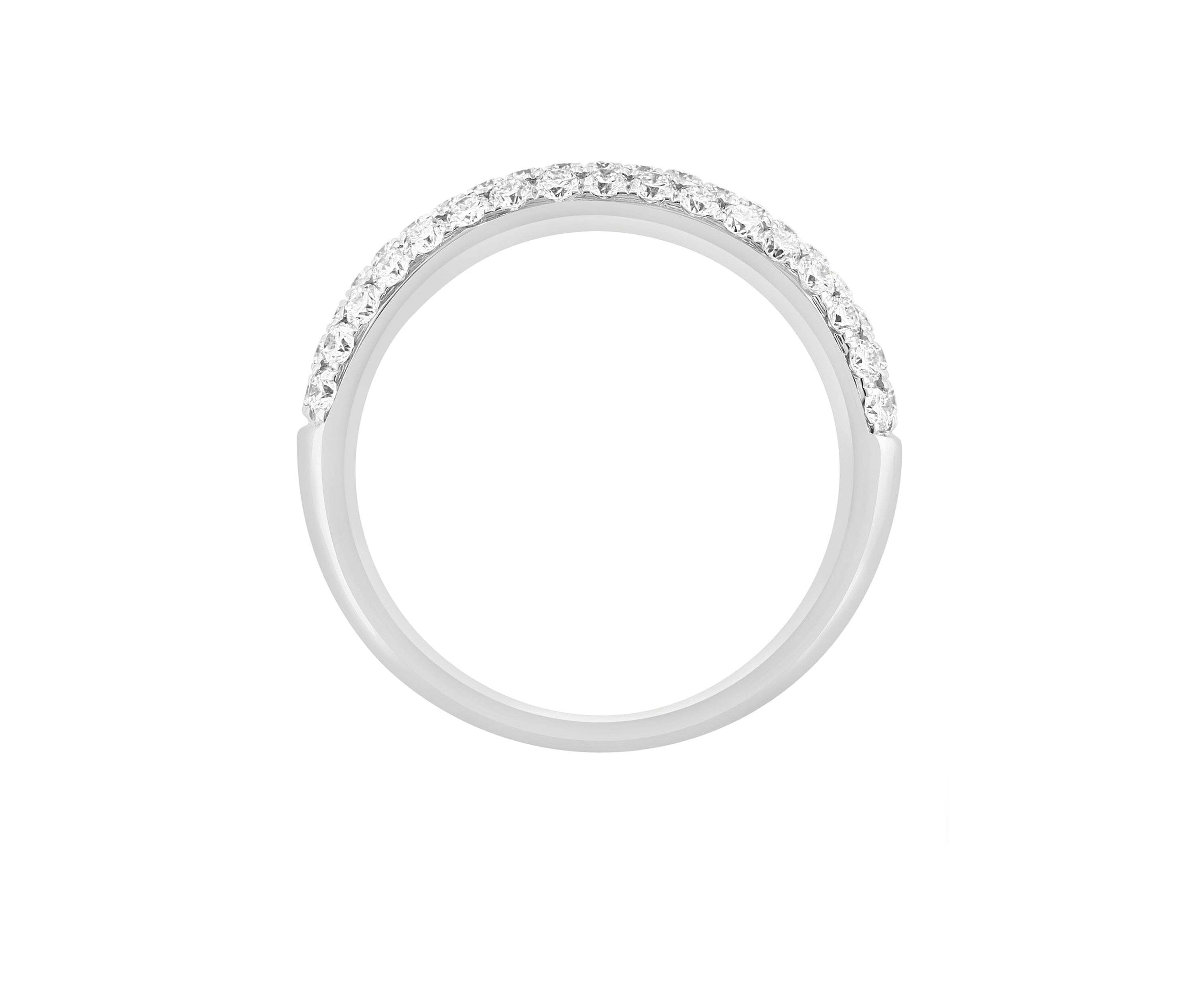  14K White Gold Lab Grown Diamond Ring