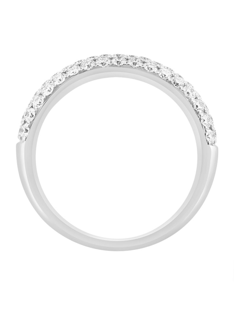  14K White Gold Lab Grown Diamond Ring