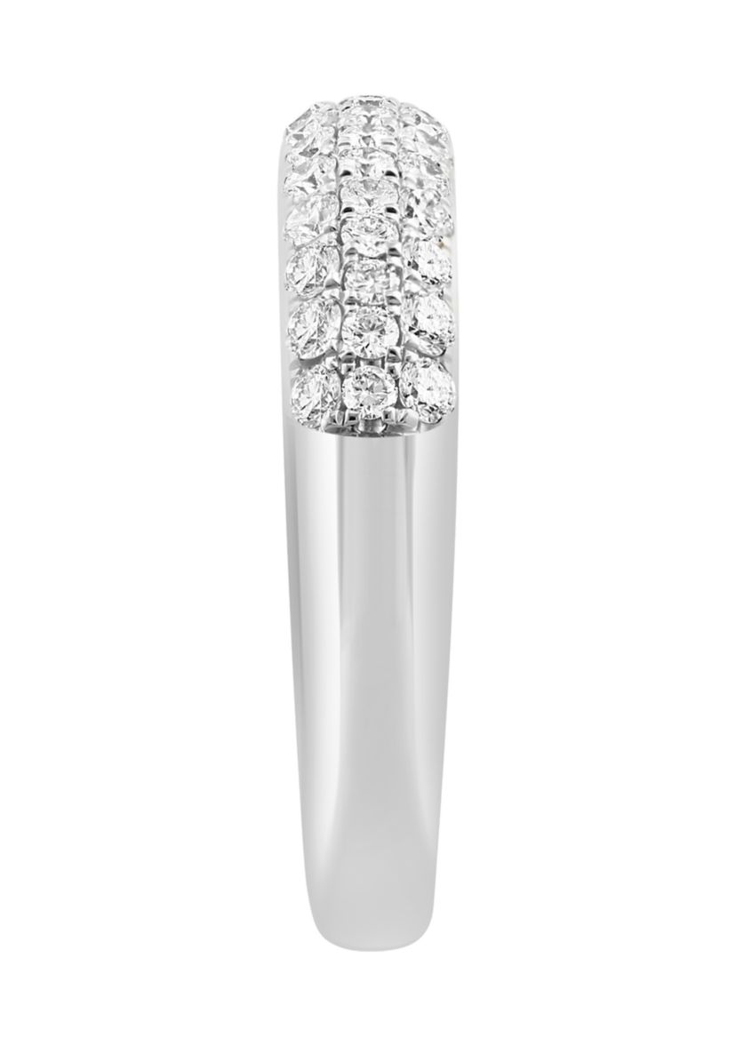  14K White Gold Lab Grown Diamond Ring