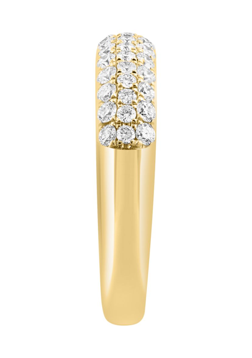 Lab Grown Diamond Ring in 14K Yellow Gold
