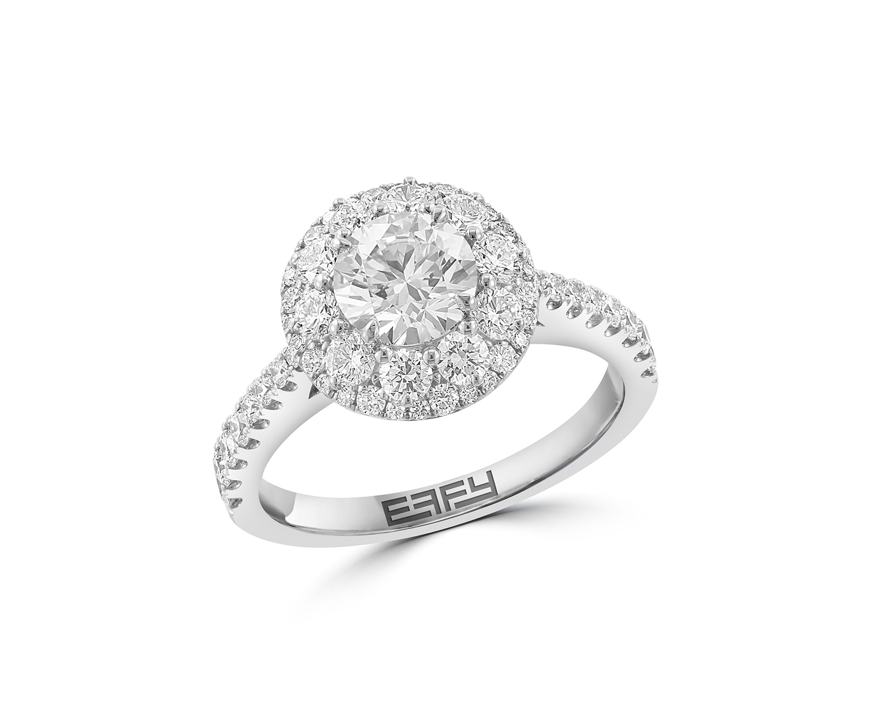 Lab Grown Diamond Ring in 14K White Gold