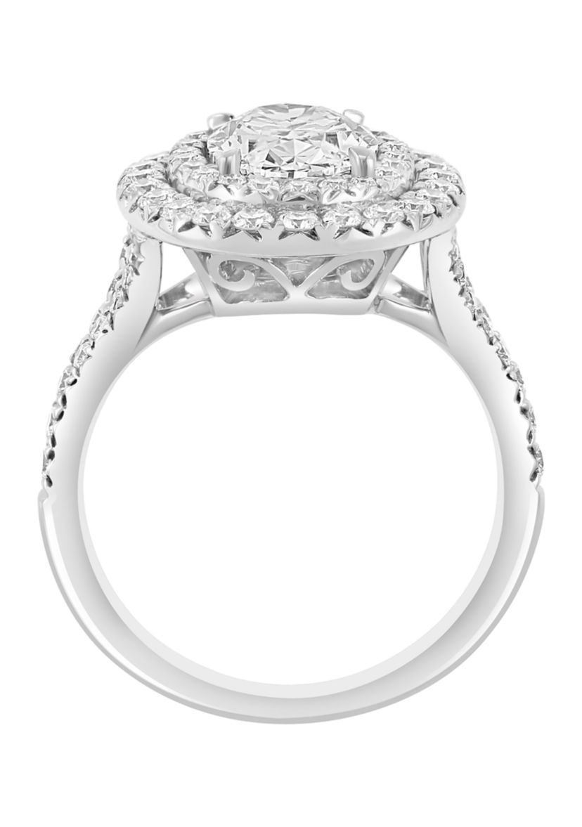 2.94 ct. t.w. Lab Grown Diamond Ring in 14K White Gold