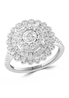Effy 1 ct. t.w. Lab Grown Diamond Ring in Sterling Silver, 7