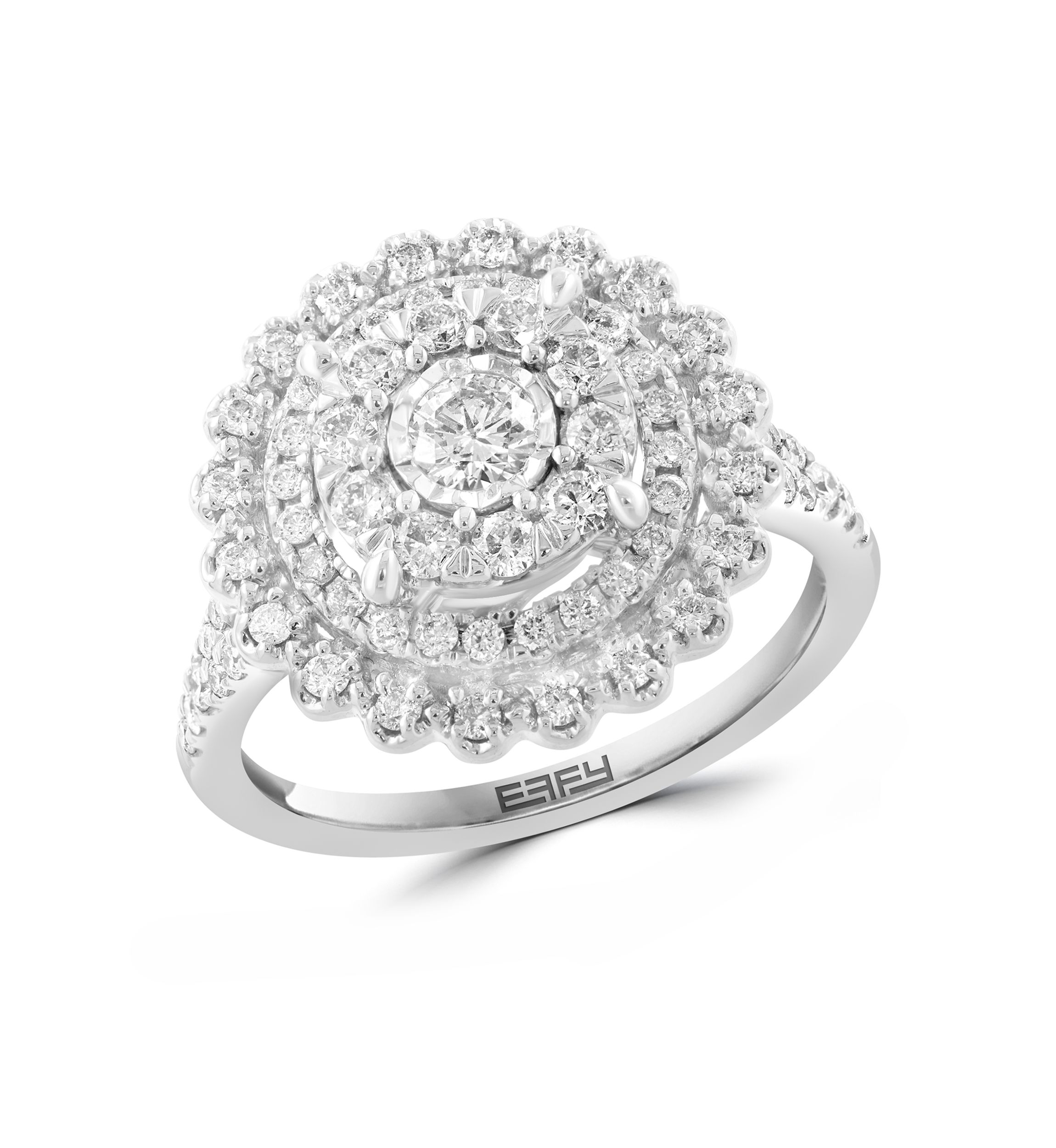 1 ct. t.w. Lab Grown Diamond Ring in Sterling Silver