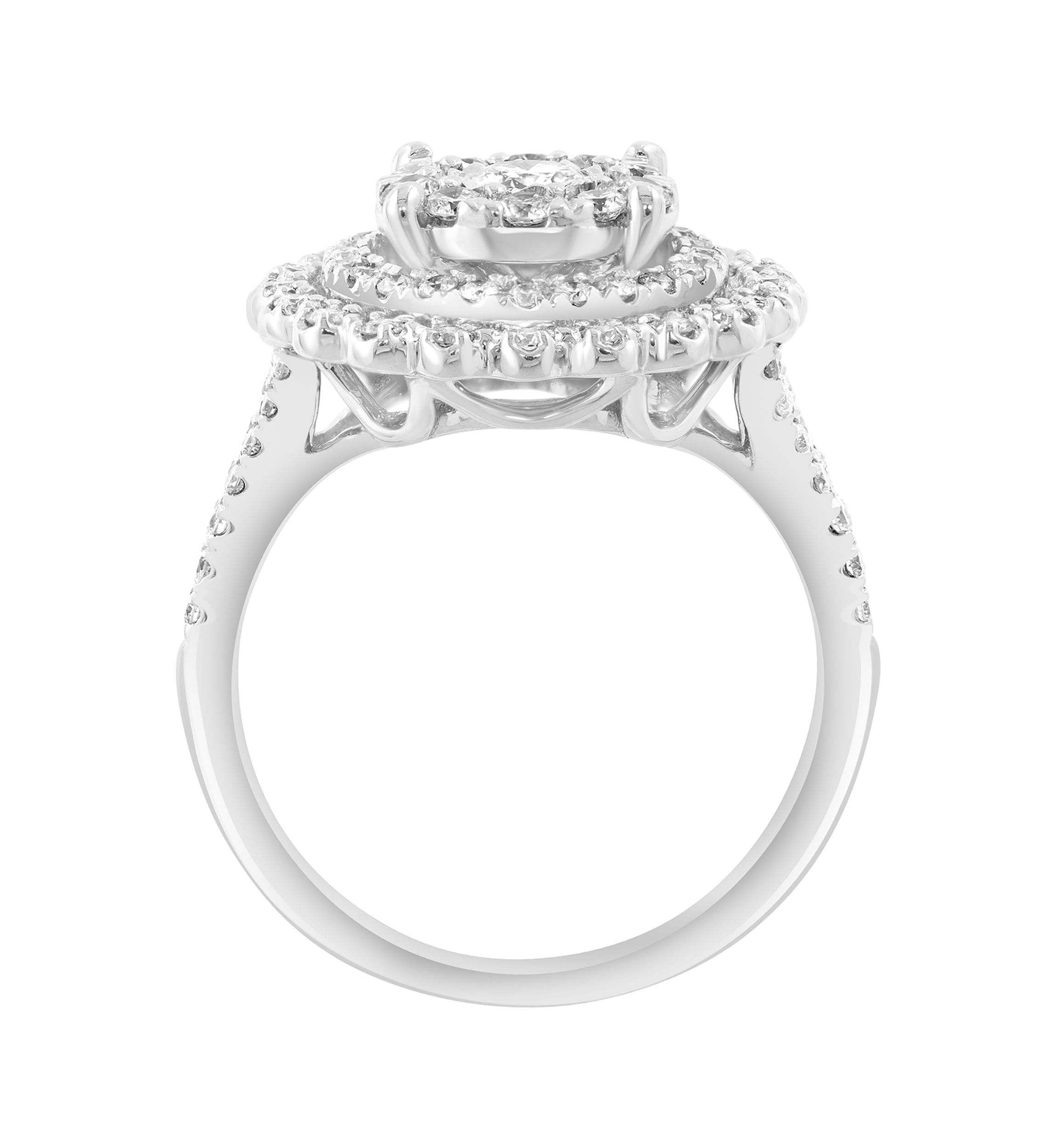1 ct. t.w. Lab Grown Diamond Ring in Sterling Silver