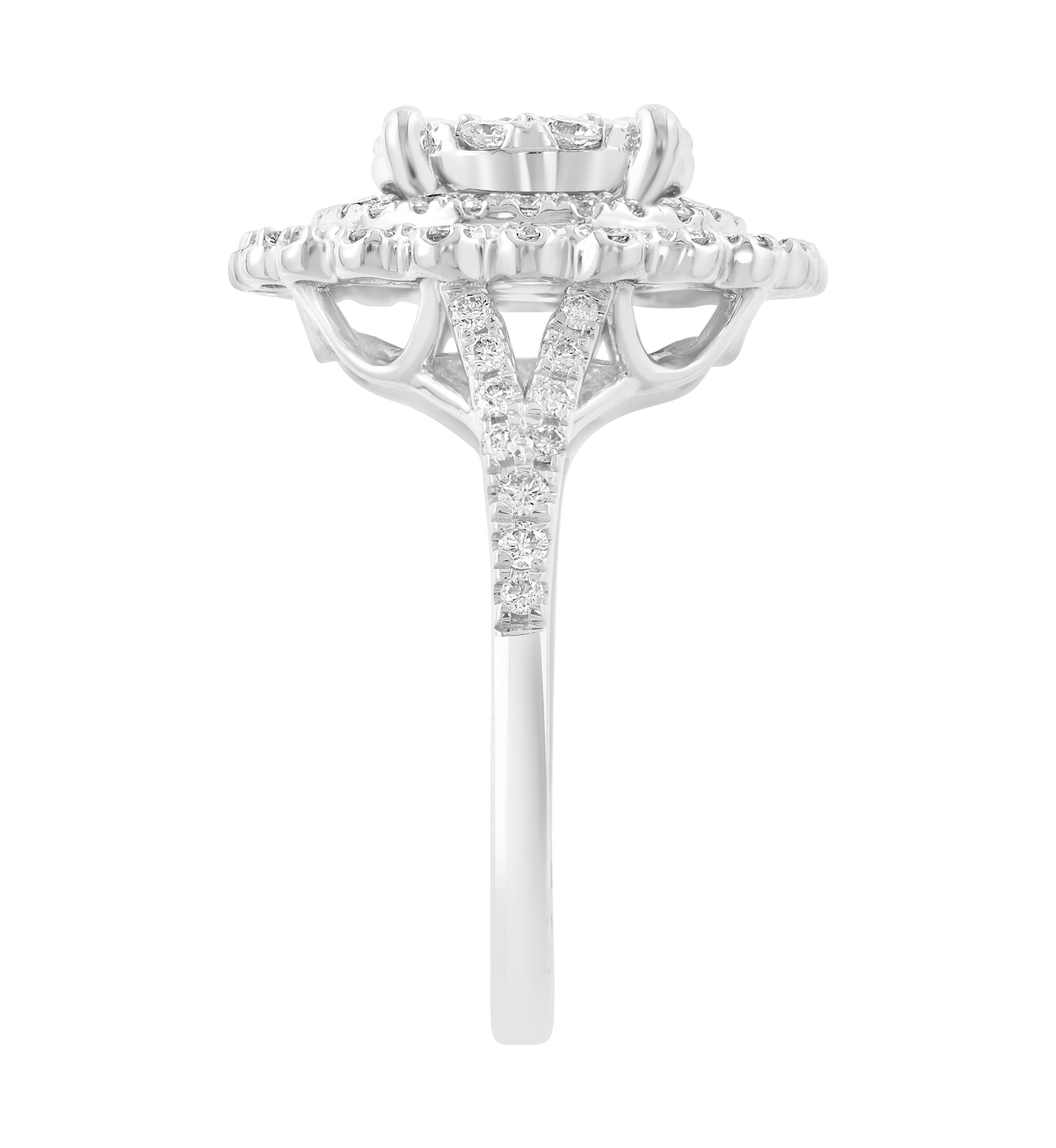 1 ct. t.w. Lab Grown Diamond Ring in Sterling Silver