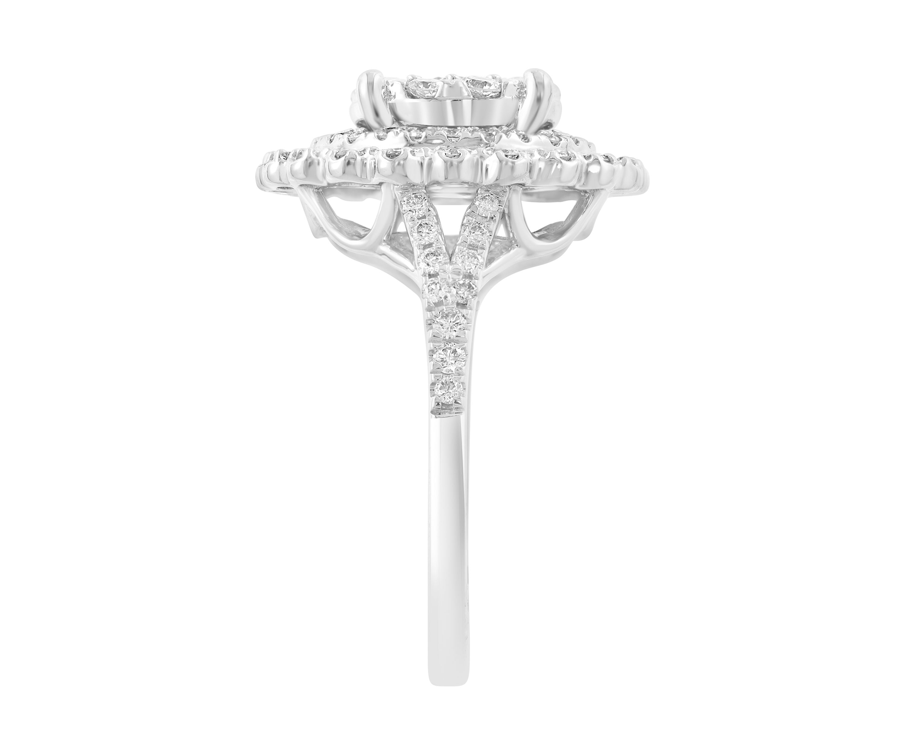 1 ct. t.w. Lab Grown Diamond Ring in Sterling Silver
