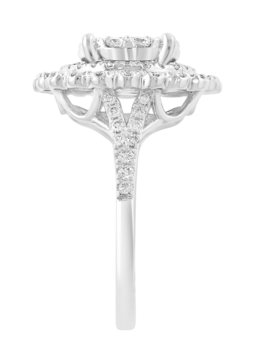 1 ct. t.w. Lab Grown Diamond Ring in Sterling Silver