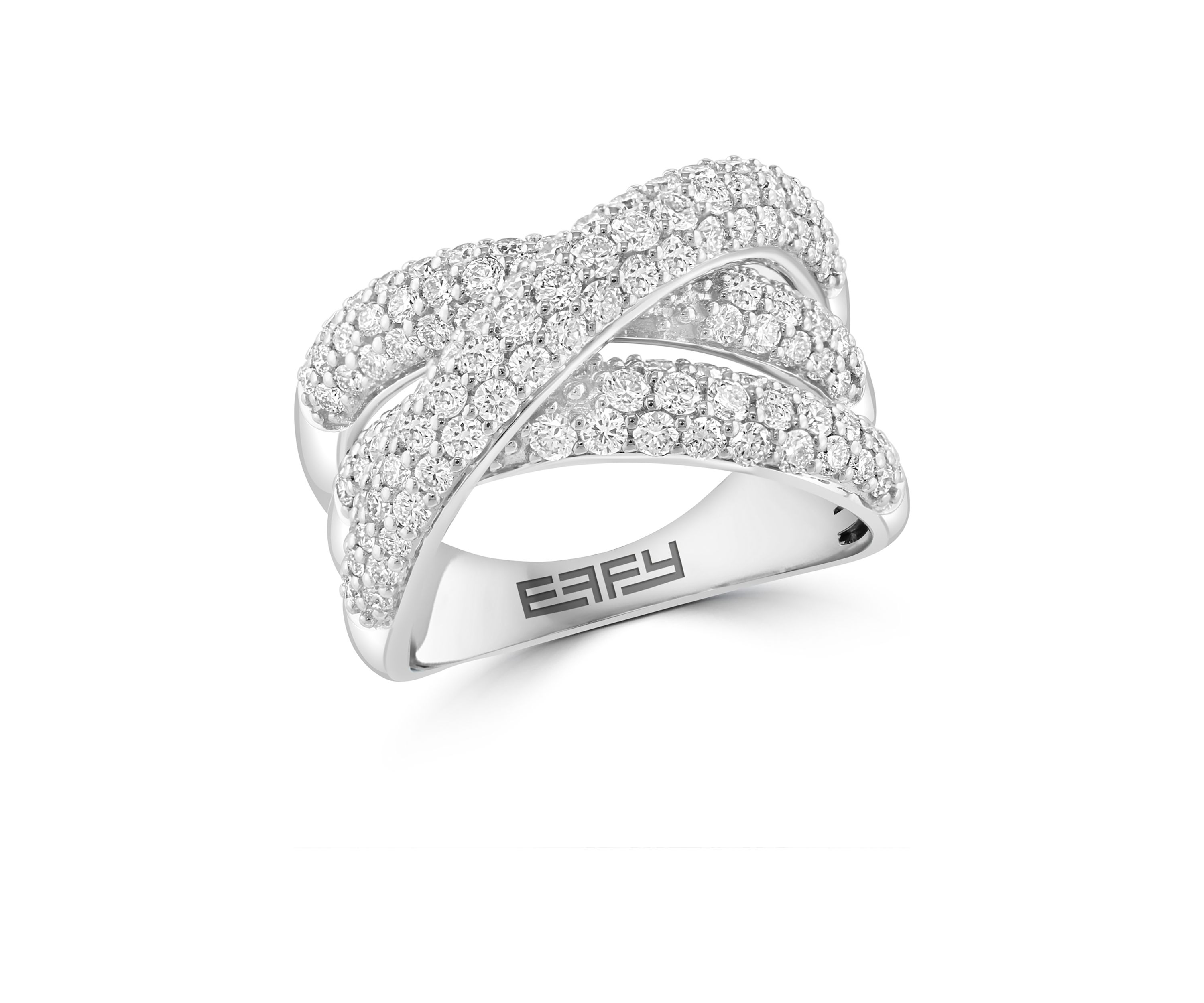 Lab Grown 1.74 ct. t.w. Diamond Ring in 14K White Gold