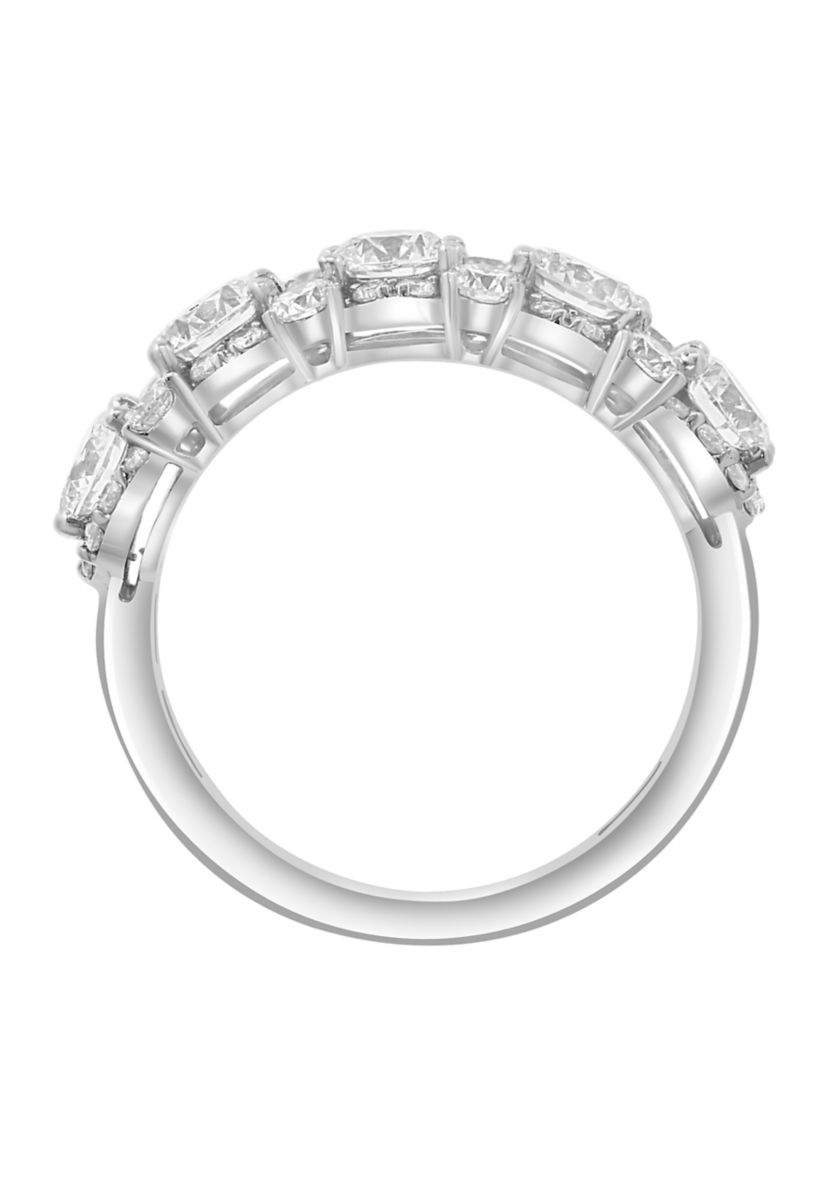 2.44 ct. t.w. Lab Grown Diamond Ring in 14K White Gold