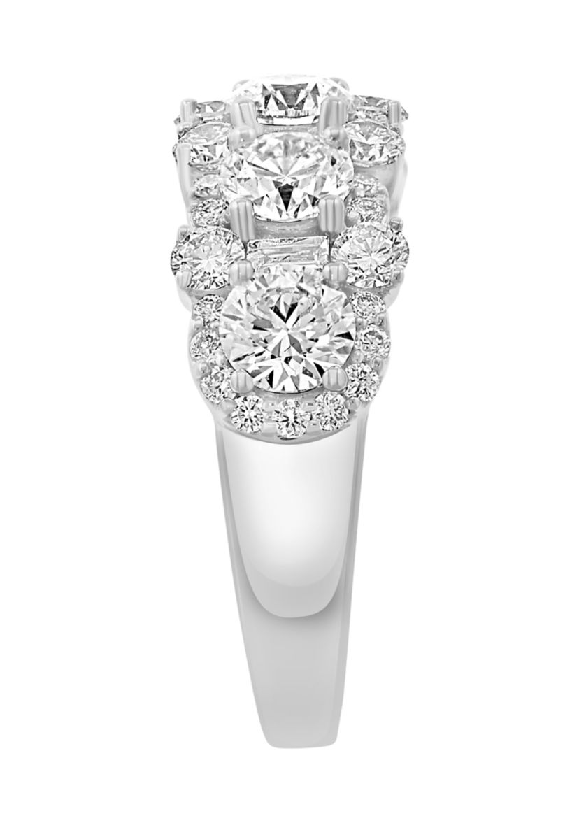 2.44 ct. t.w. Lab Grown Diamond Ring in 14K White Gold