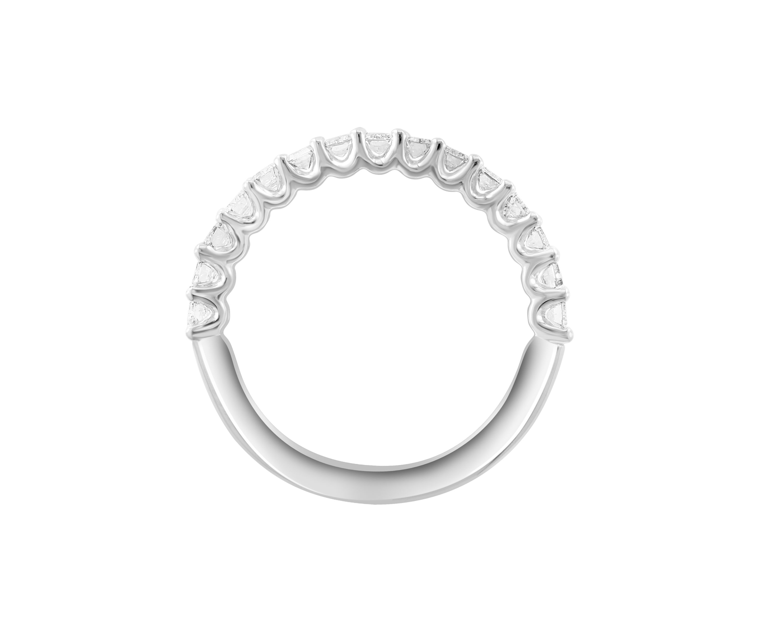 9/10 ct. t.w. Lab Grown Diamond Ring in 14K White Gold