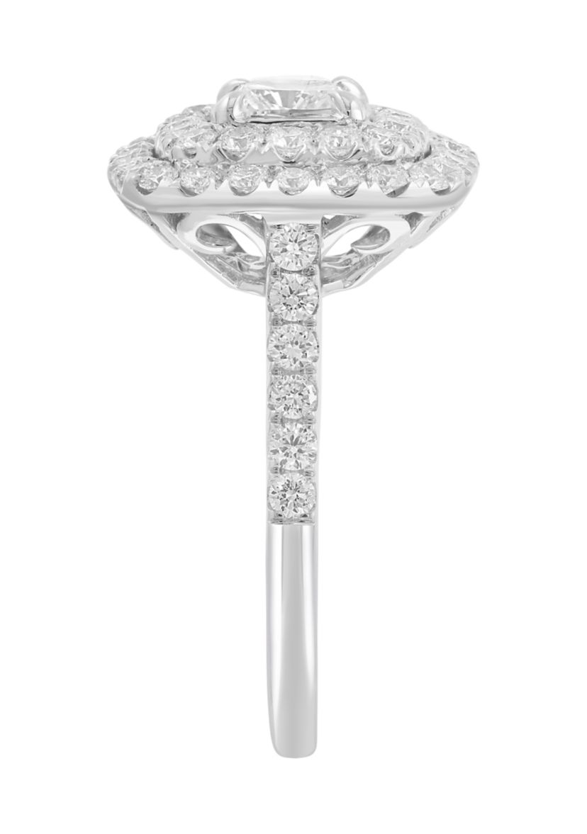 1.49 ct. t.w. Lab-Grown Diamond Ring in 14K White Gold 
