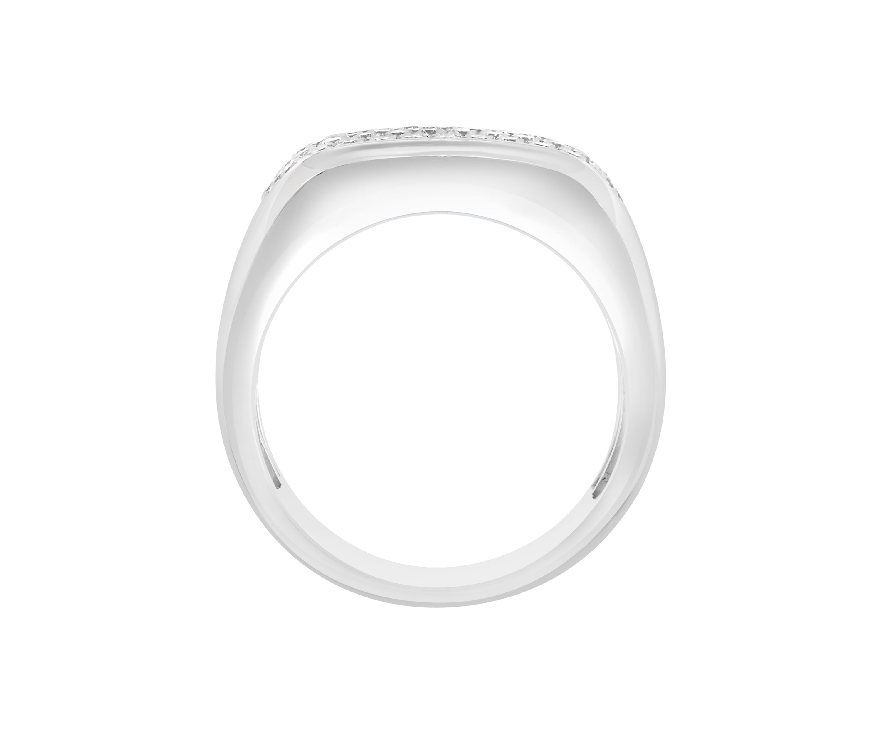  14K White Gold Lab Grown Diamond Ring
