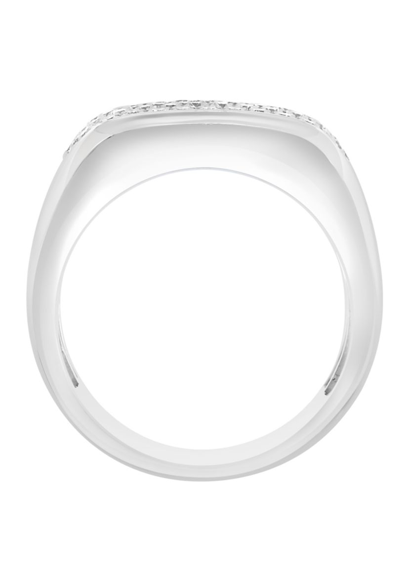  14K White Gold Lab Grown Diamond Ring