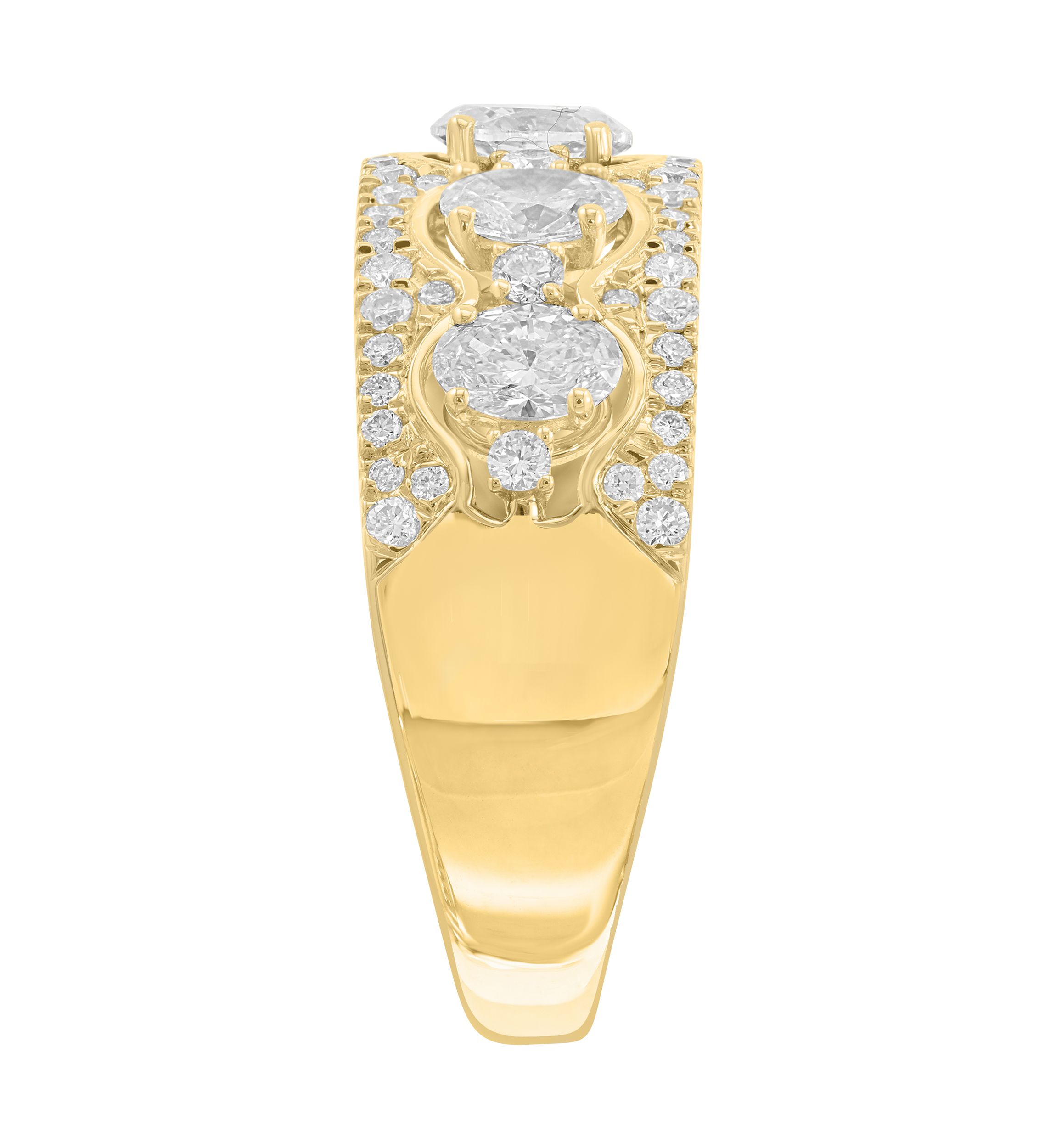 1.15 ct. t.w. Lab-Grown Diamond Ring in 14K Yellow Gold 
