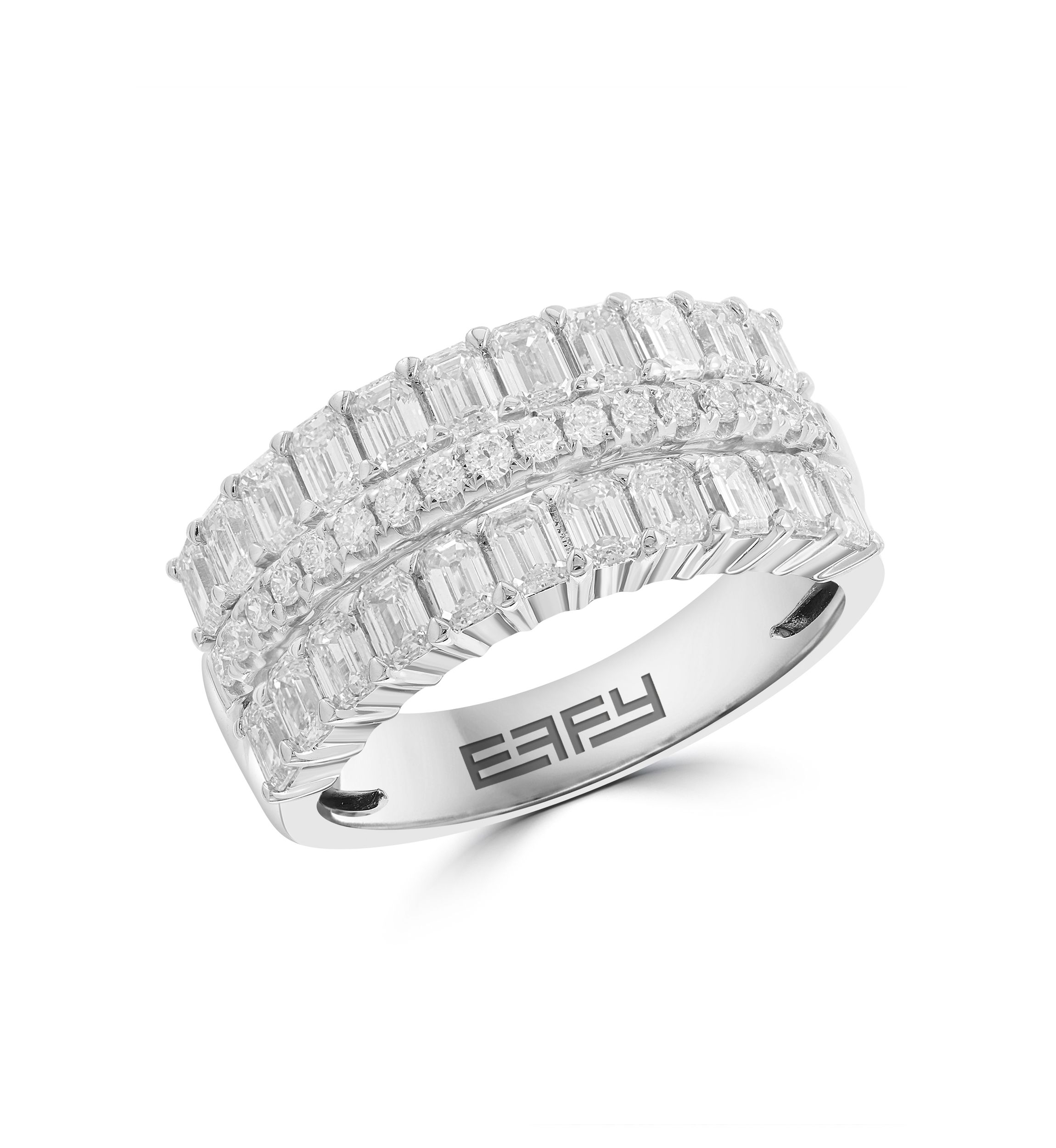 1.89 ct. t.w. Lab Grown Diamond Ring in 14K White Gold