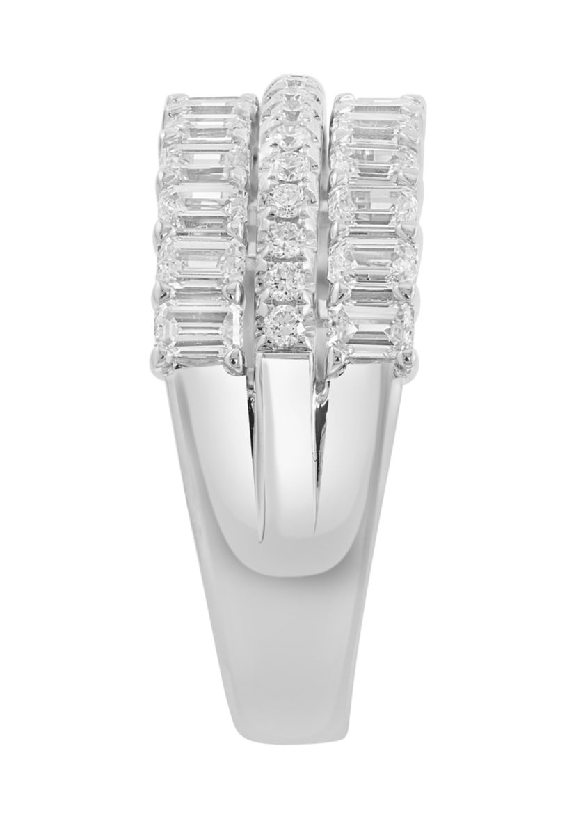 1.89 ct. t.w. Lab Grown Diamond Ring in 14K White Gold