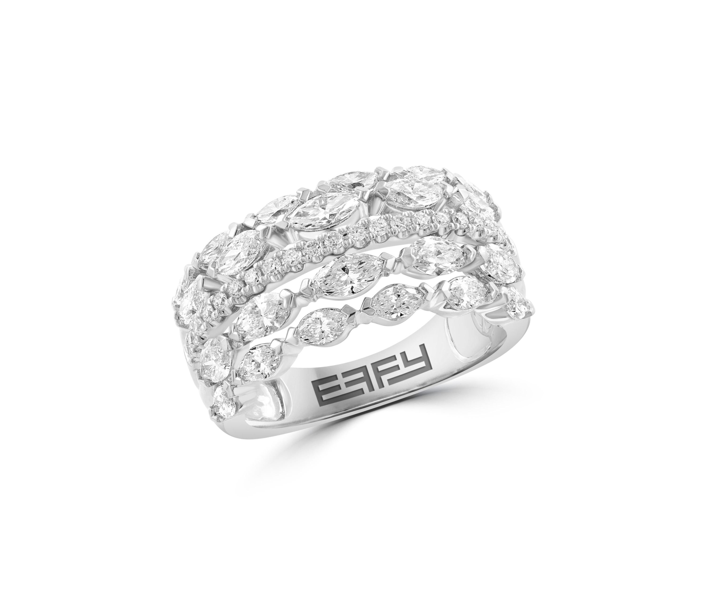 1.84 ct. t.w. Lab Grown Diamond Ring in 14K White Gold