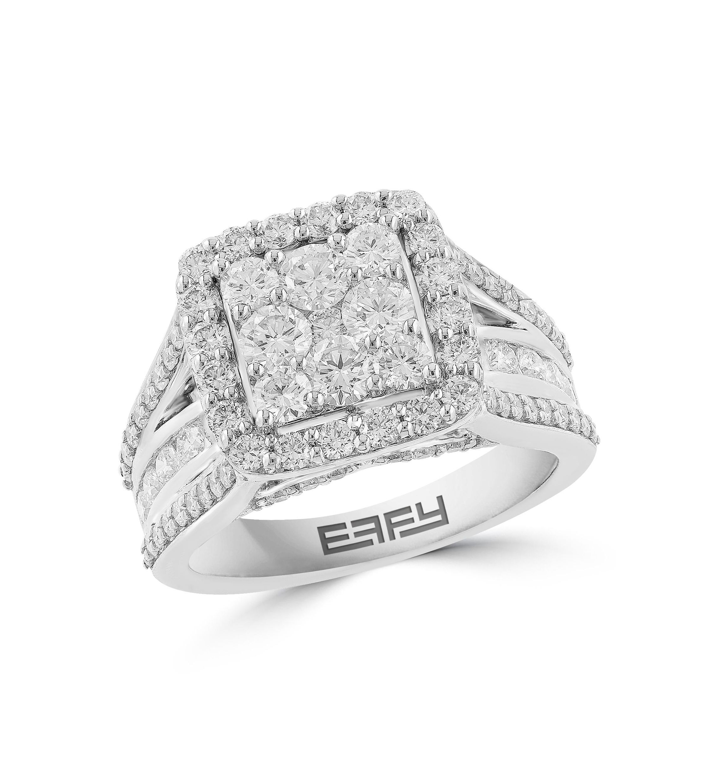 2.01 ct. t.w. Lab Grown Diamond Ring in 14K White Gold