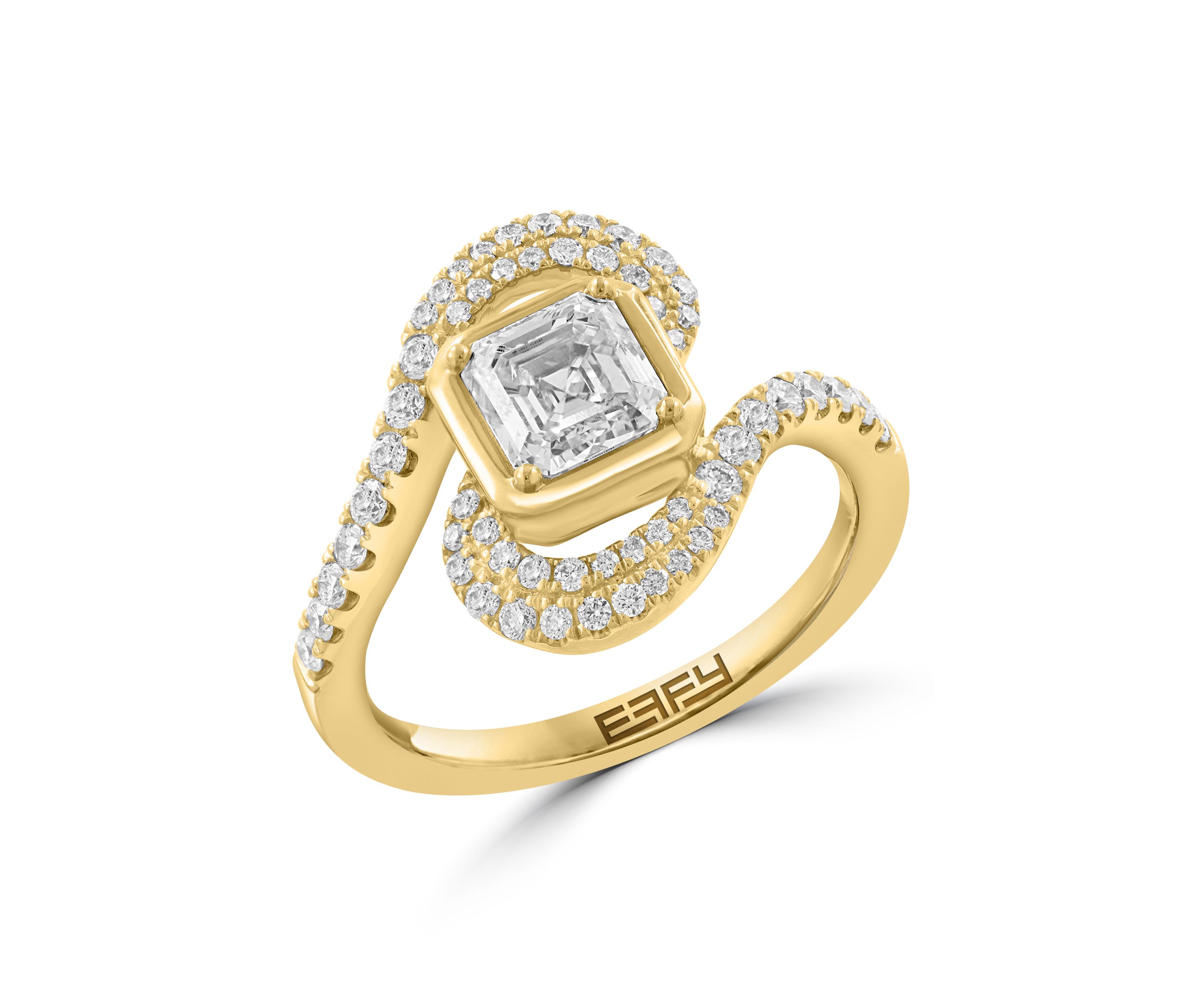 1.45 ct. t.w. Lab Grown Diamond Ring in 14K Yellow Gold